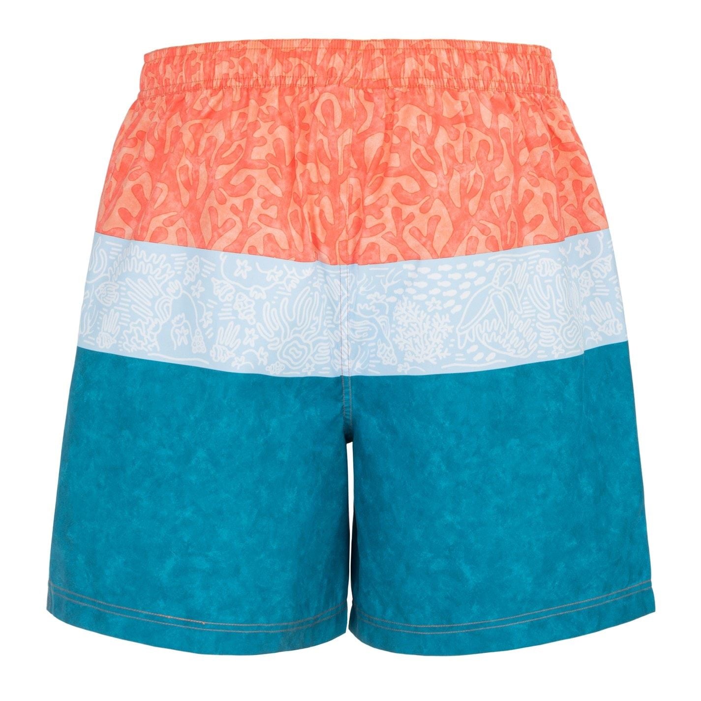 Hot Tuna Floral Swimming Shorts with Elasticated Waistband