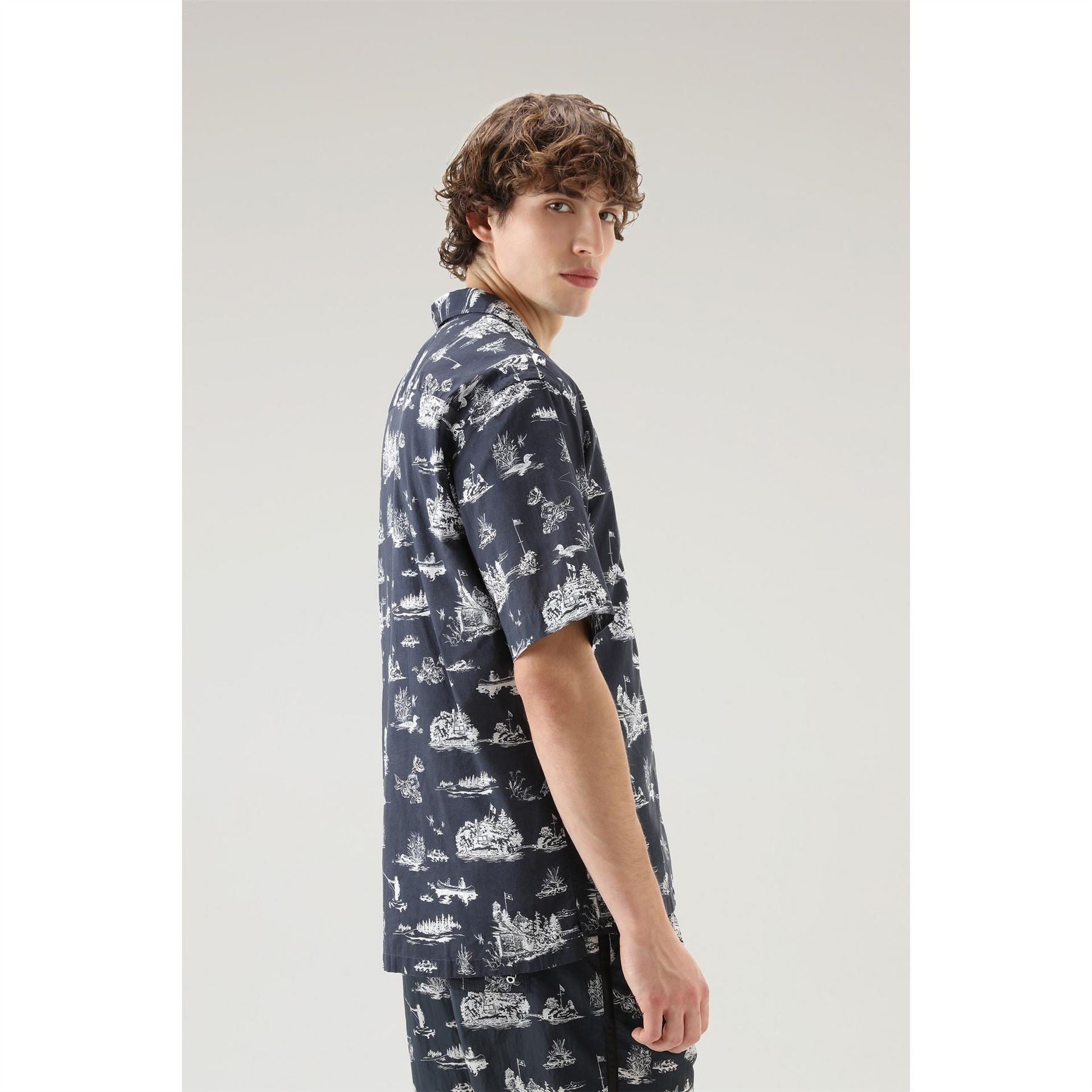 Woolrich Zavikon Short Sleeve Oxford Shirt