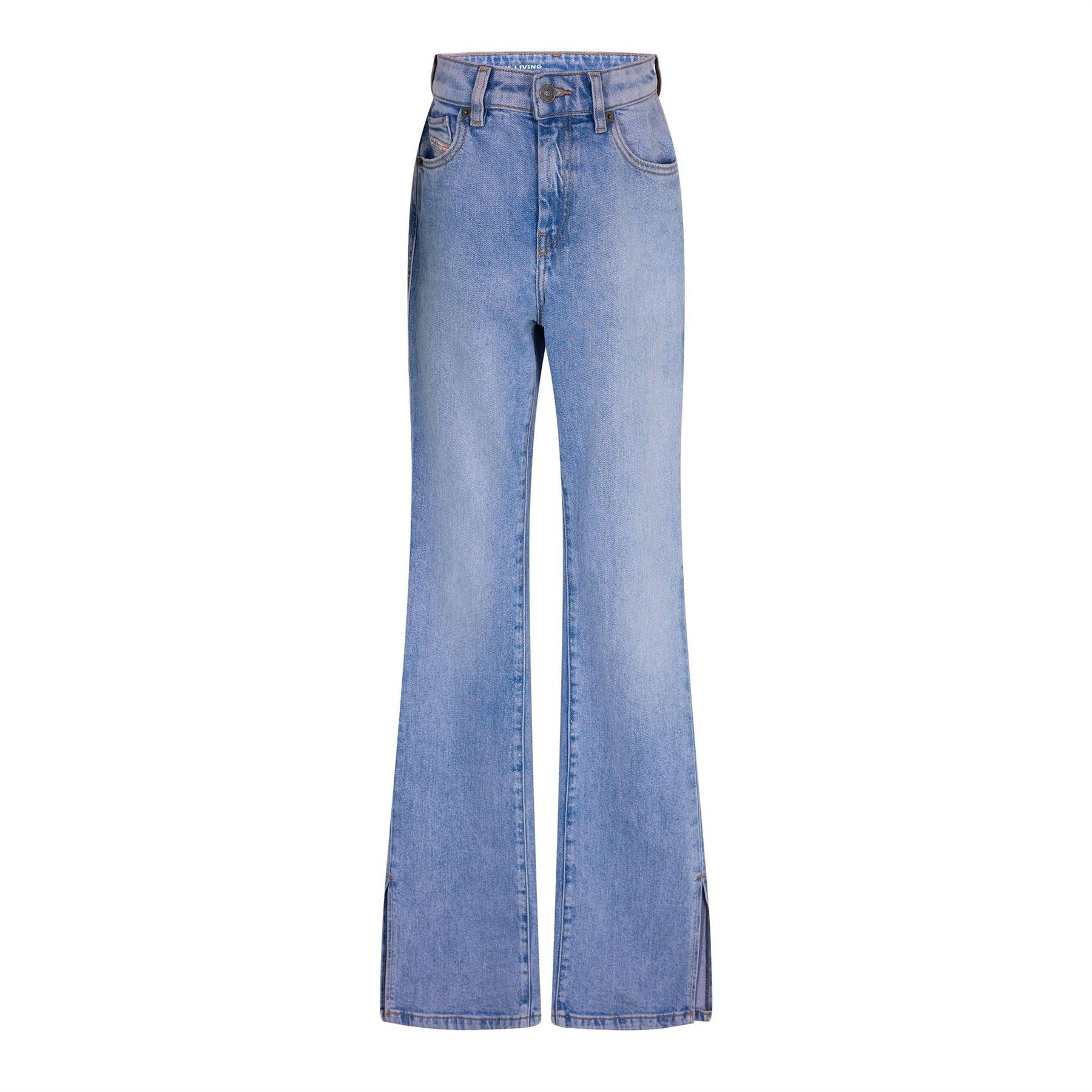 Diesel Five Pocket Straight Leg Jeans
