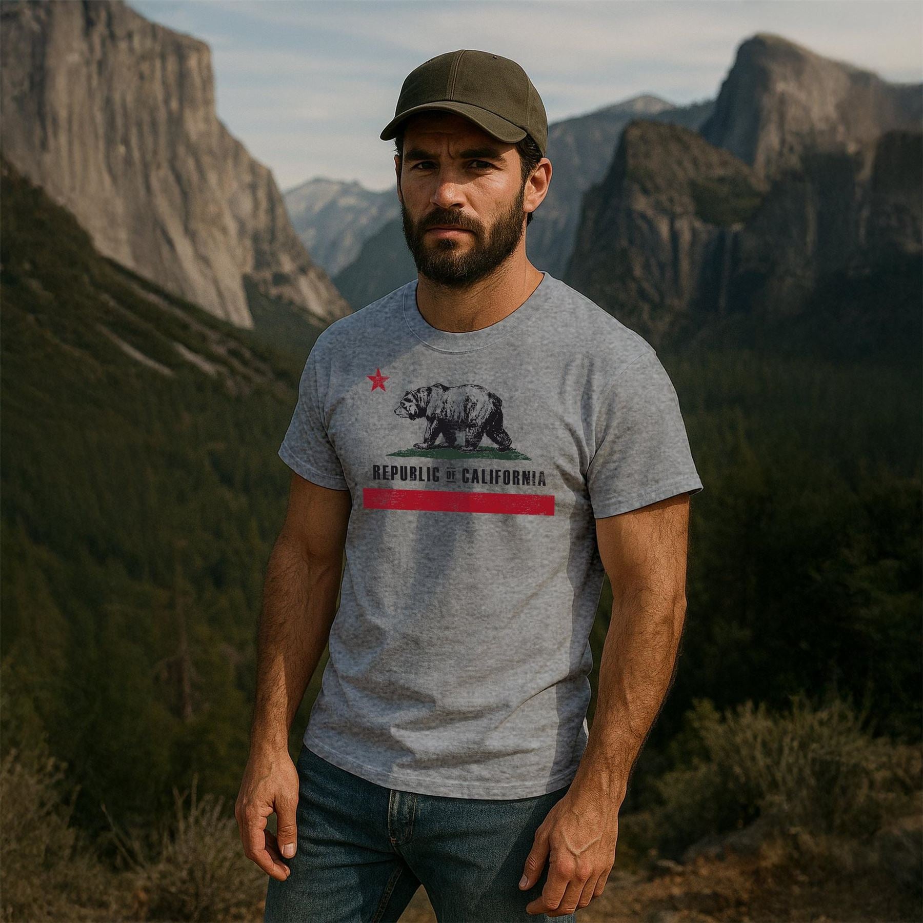 Republic of California Old Flag T-Shirt