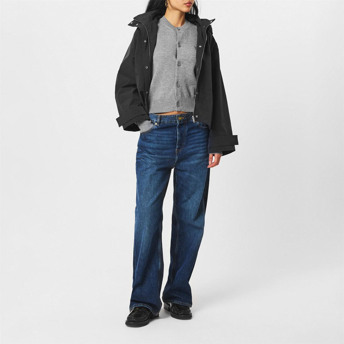 Calvin Klein Jeans Touch Nylon Waisted Jacket