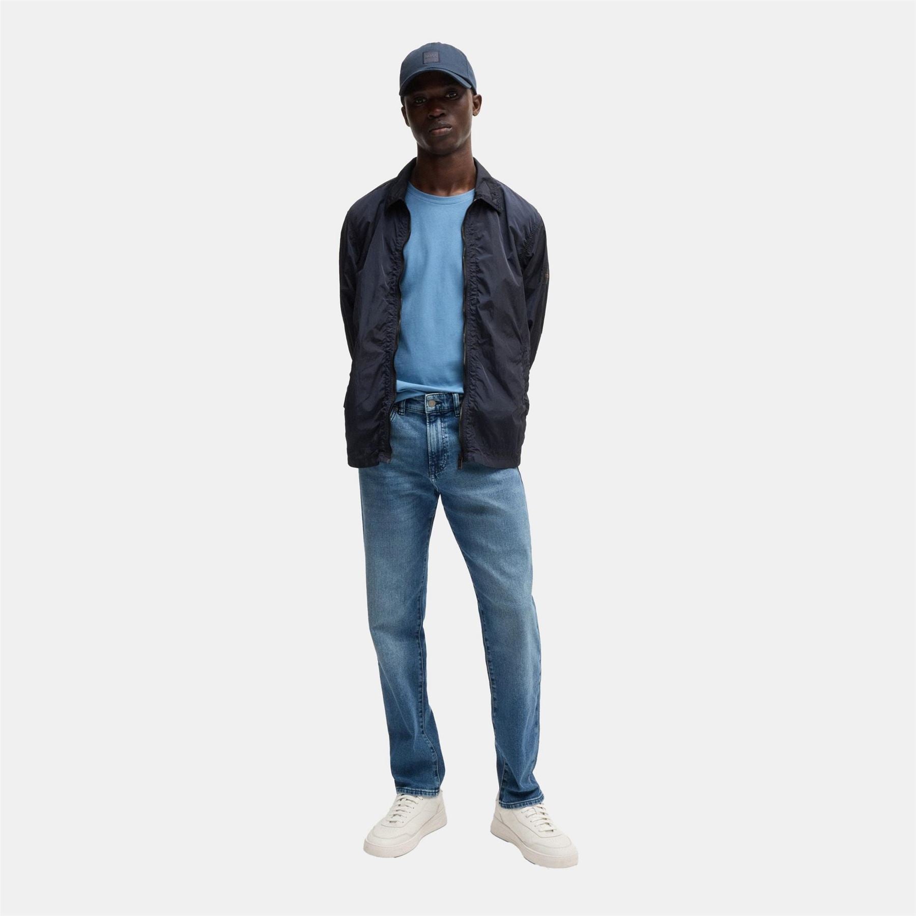 Boss Leejay1m Orange Overshirt