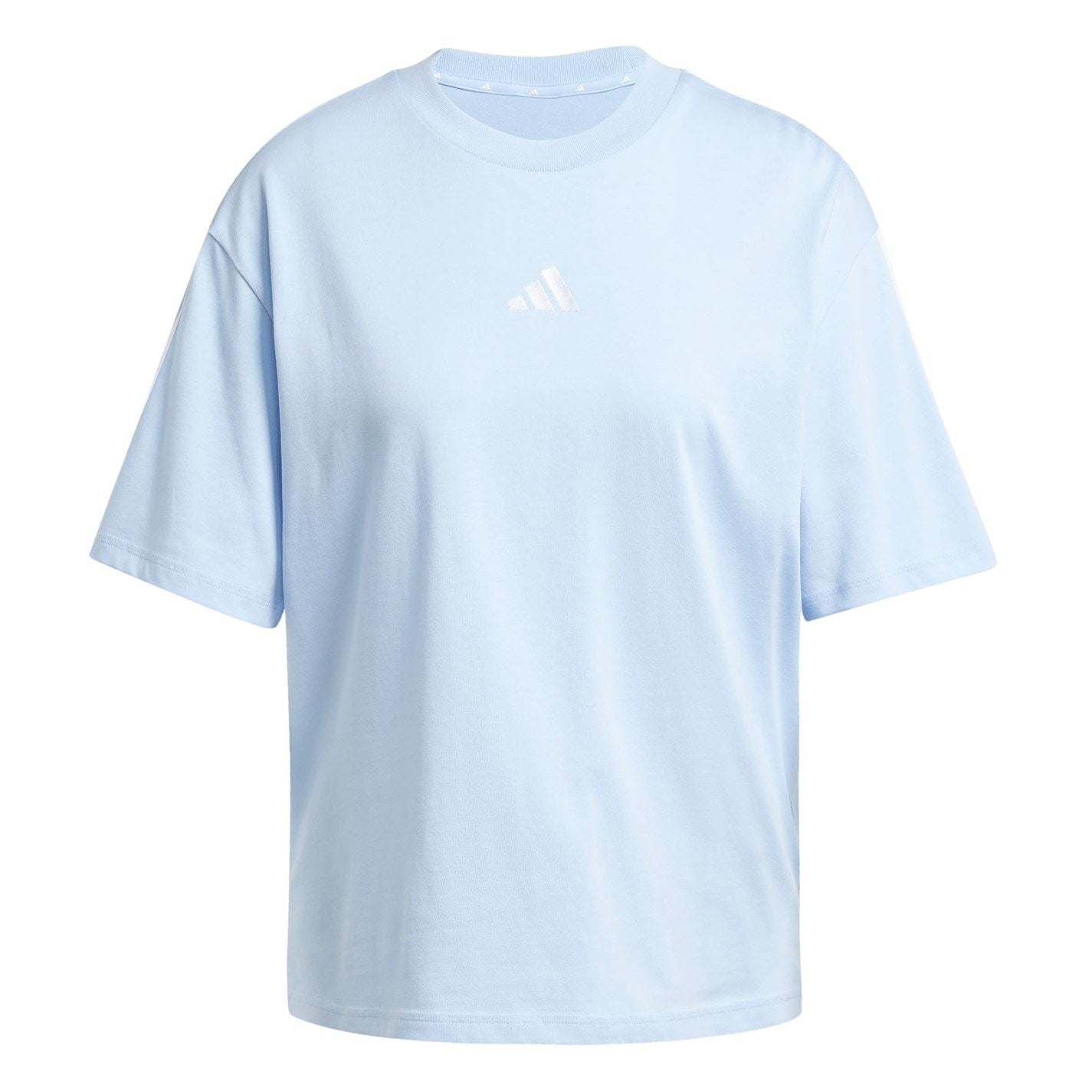 adidas Womens Essentials 3 Stripe T-Shirt