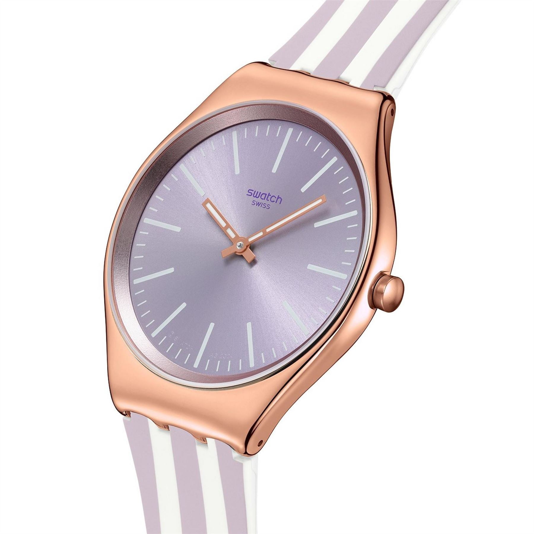 Swatch Skin Irony Fashion Rubber Strap Analogue Watch