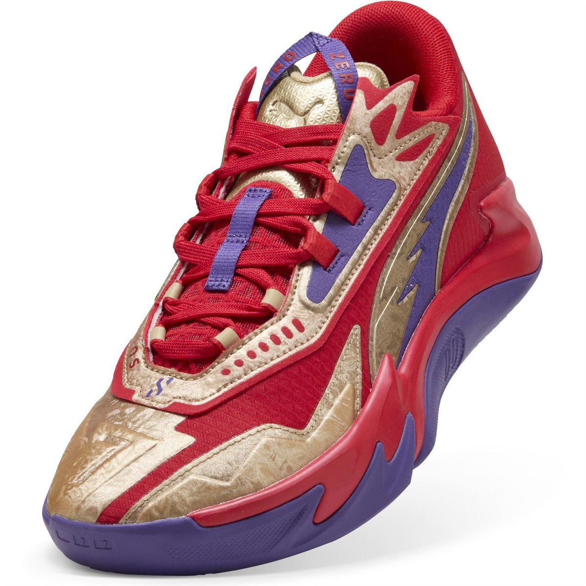 Puma Scoot Zeros Ii Gold Basketball Trainers