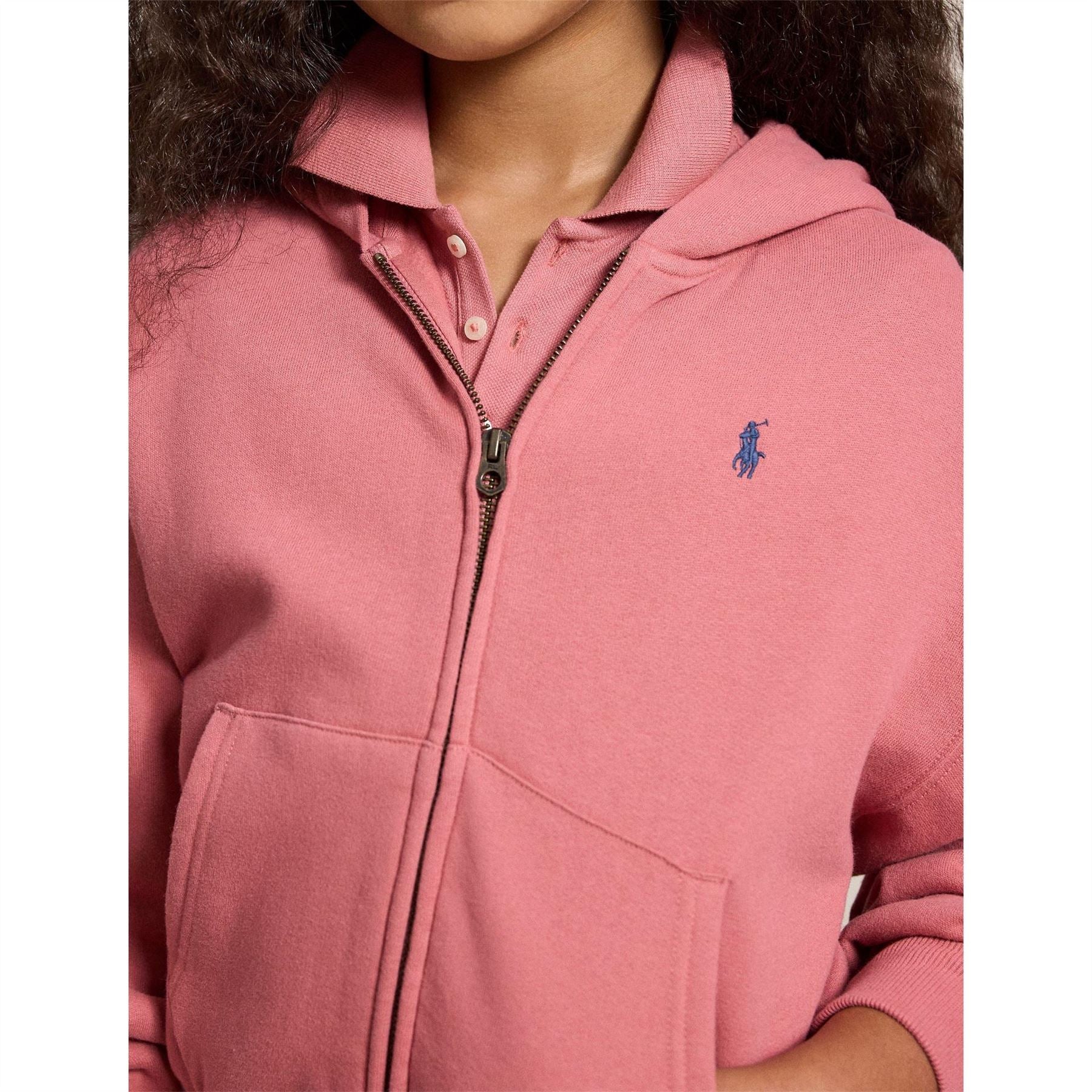 Polo Ralph Lauren Teddy Fleece Long Sleeve Zip Hoodie