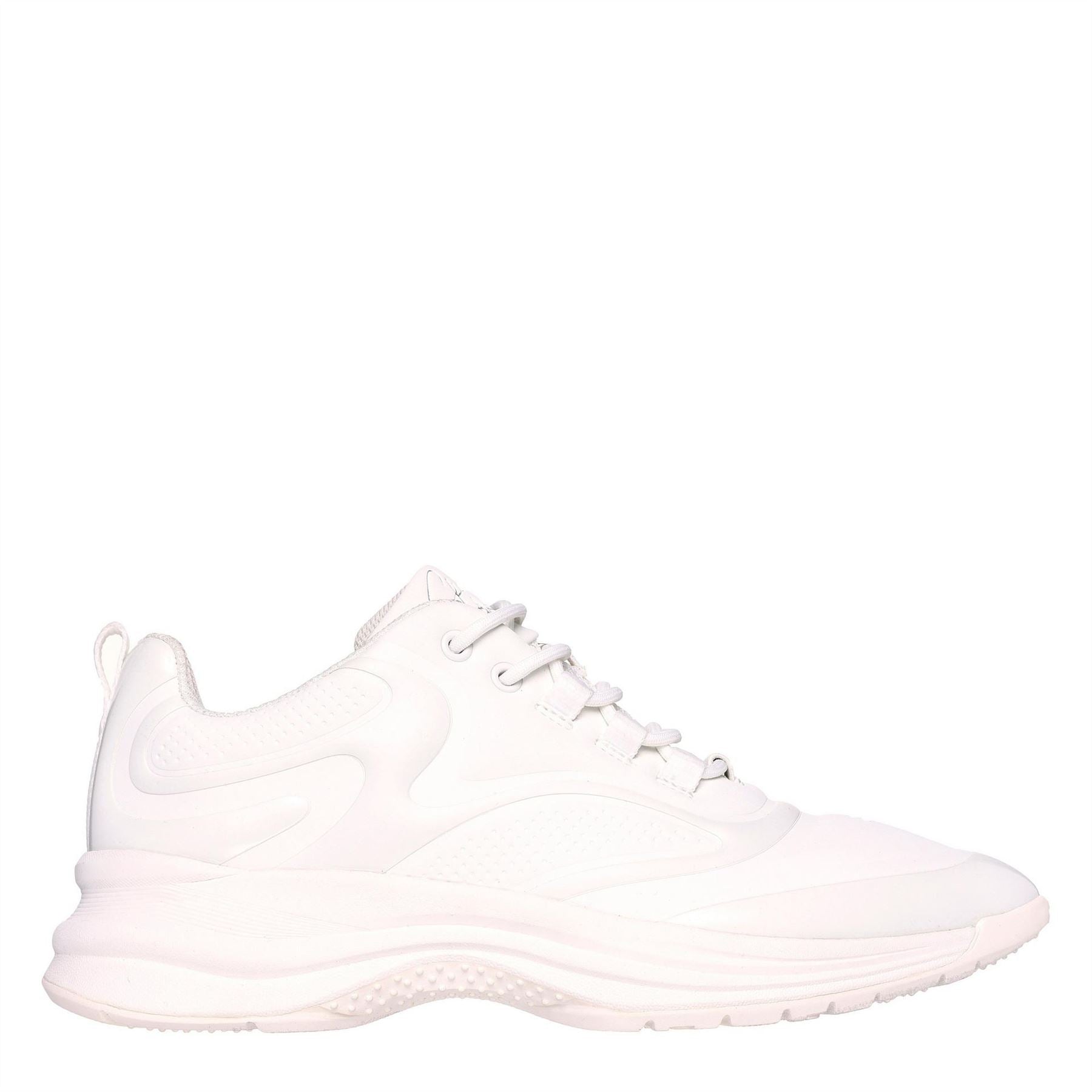Skechers Womens Hot Melt Embossed Neoprene Low Top Trainers