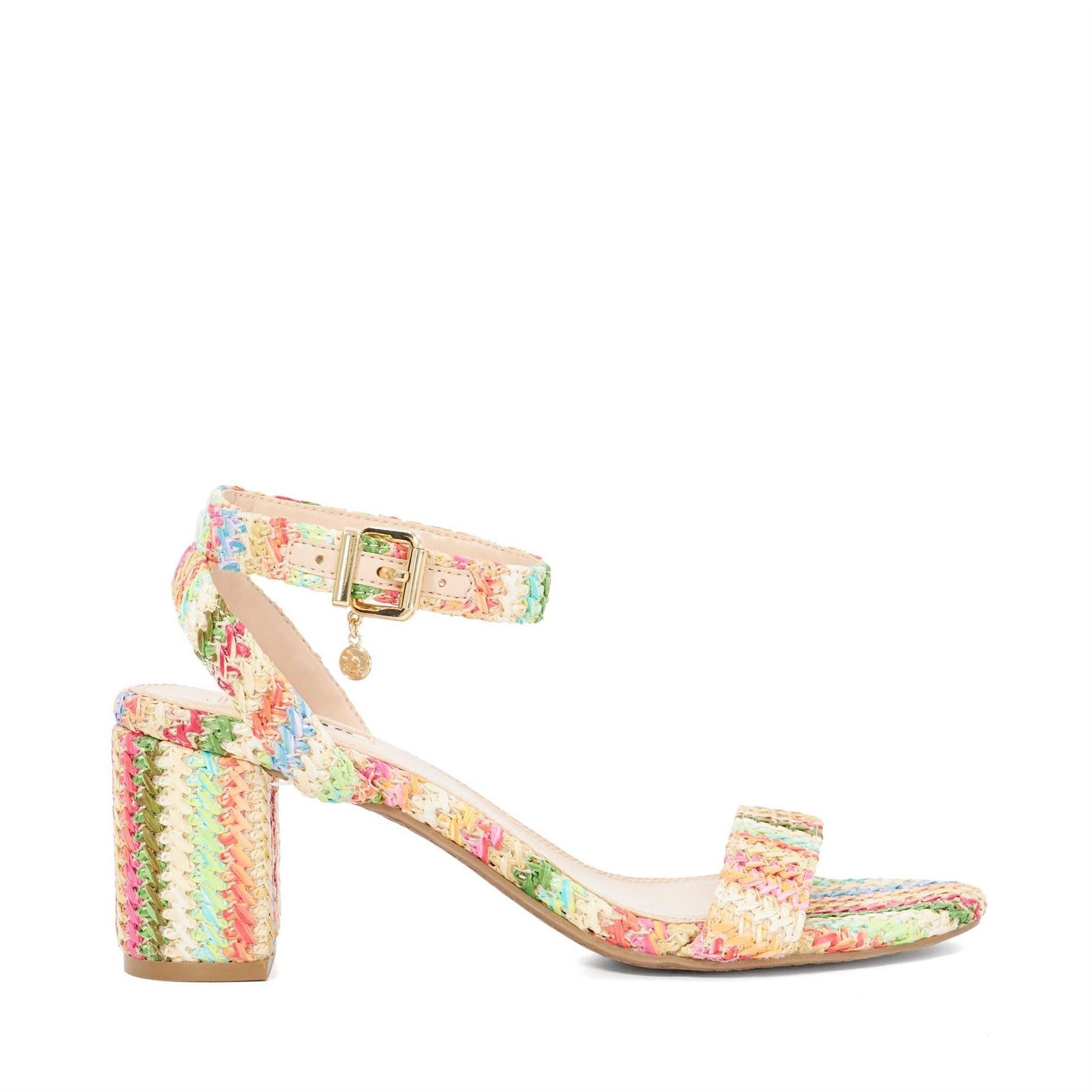 Dune London Lo Memee High Heel Block Sandals