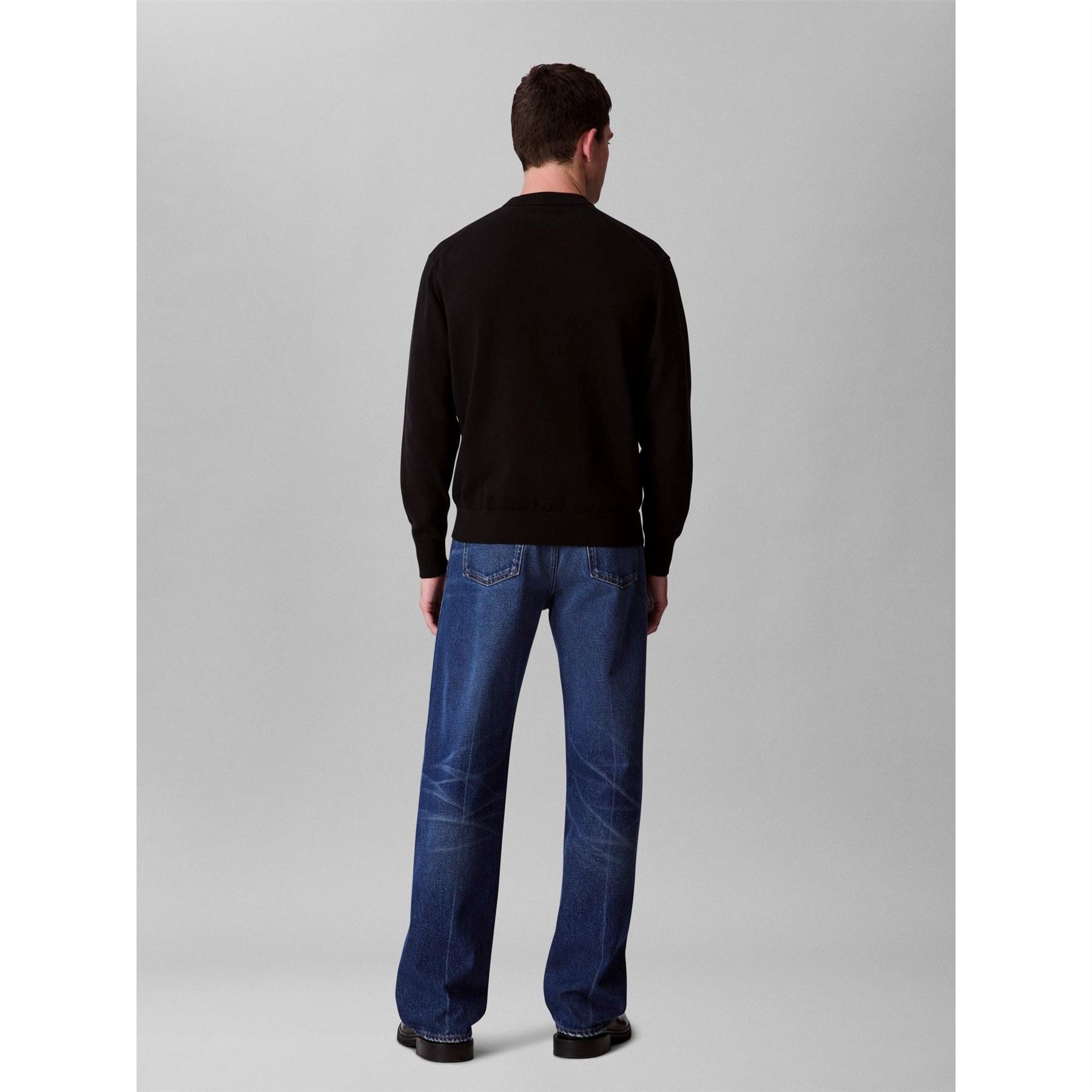 Calvin Klein Jeans Ckj Monogram Crew Neck Jumpers