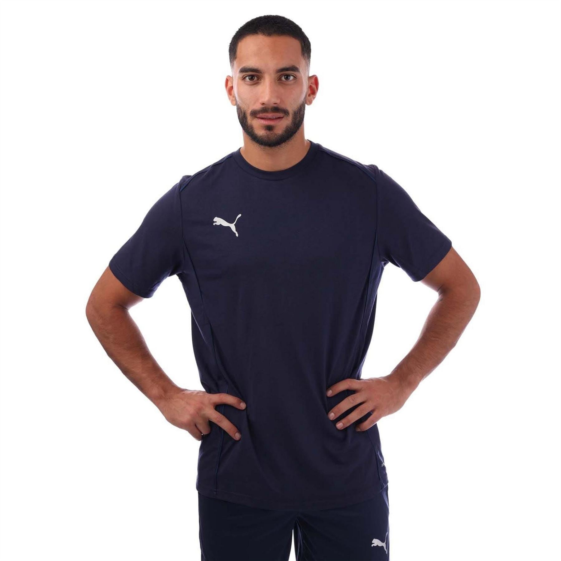 Puma Mens Teamfinal Casuals Tee T-Shirt
