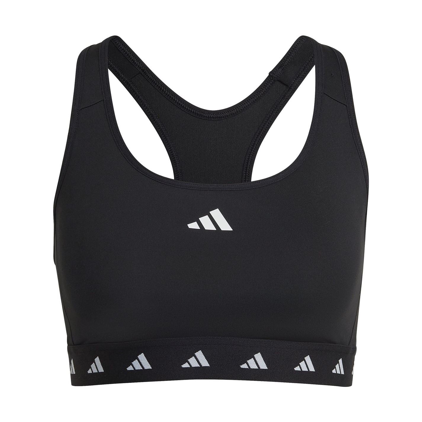adidas Womens Pwr Ms Tf Medium Impact Sports Bra