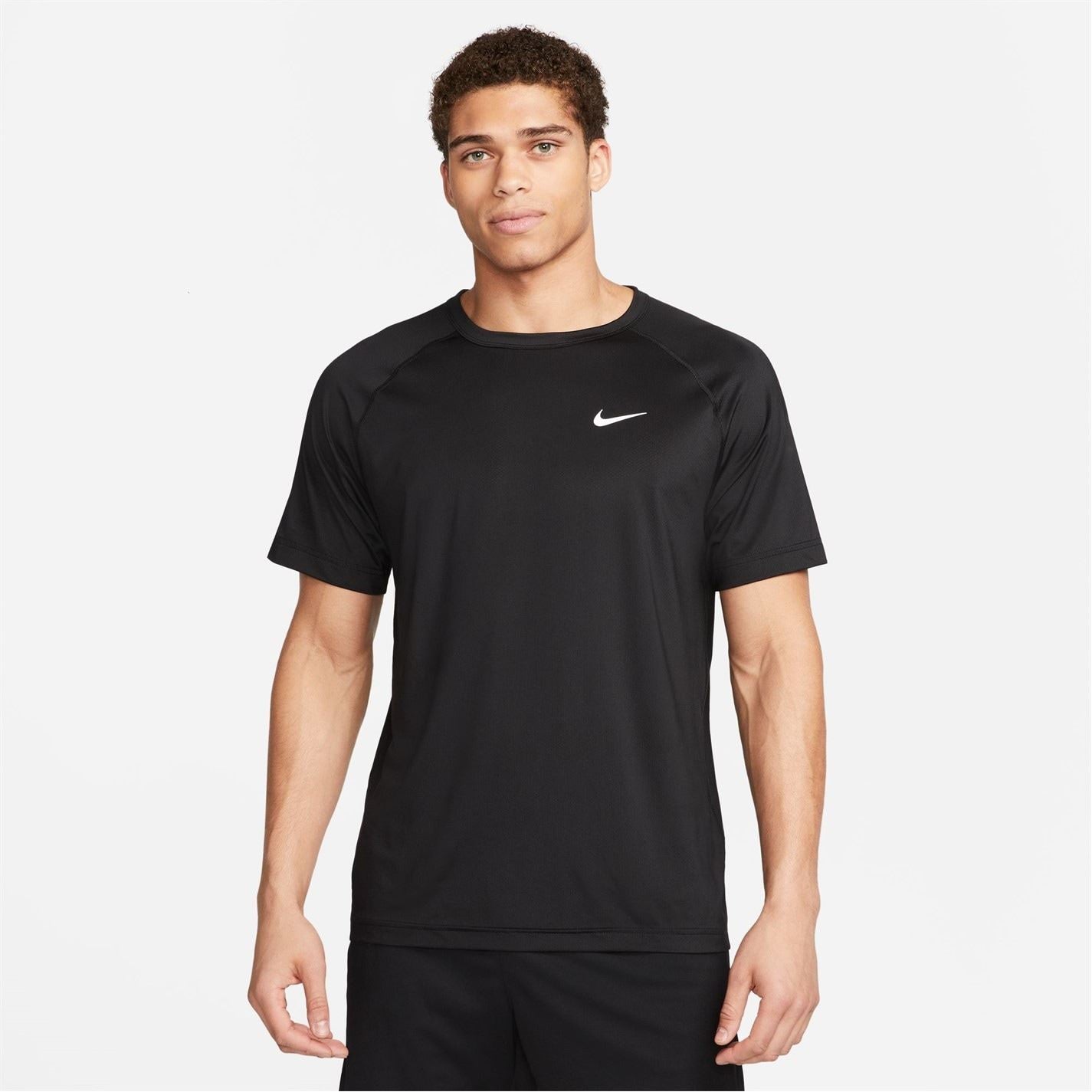 Nike Mens Dri Fit Ready Short Sleeve Fitness Top