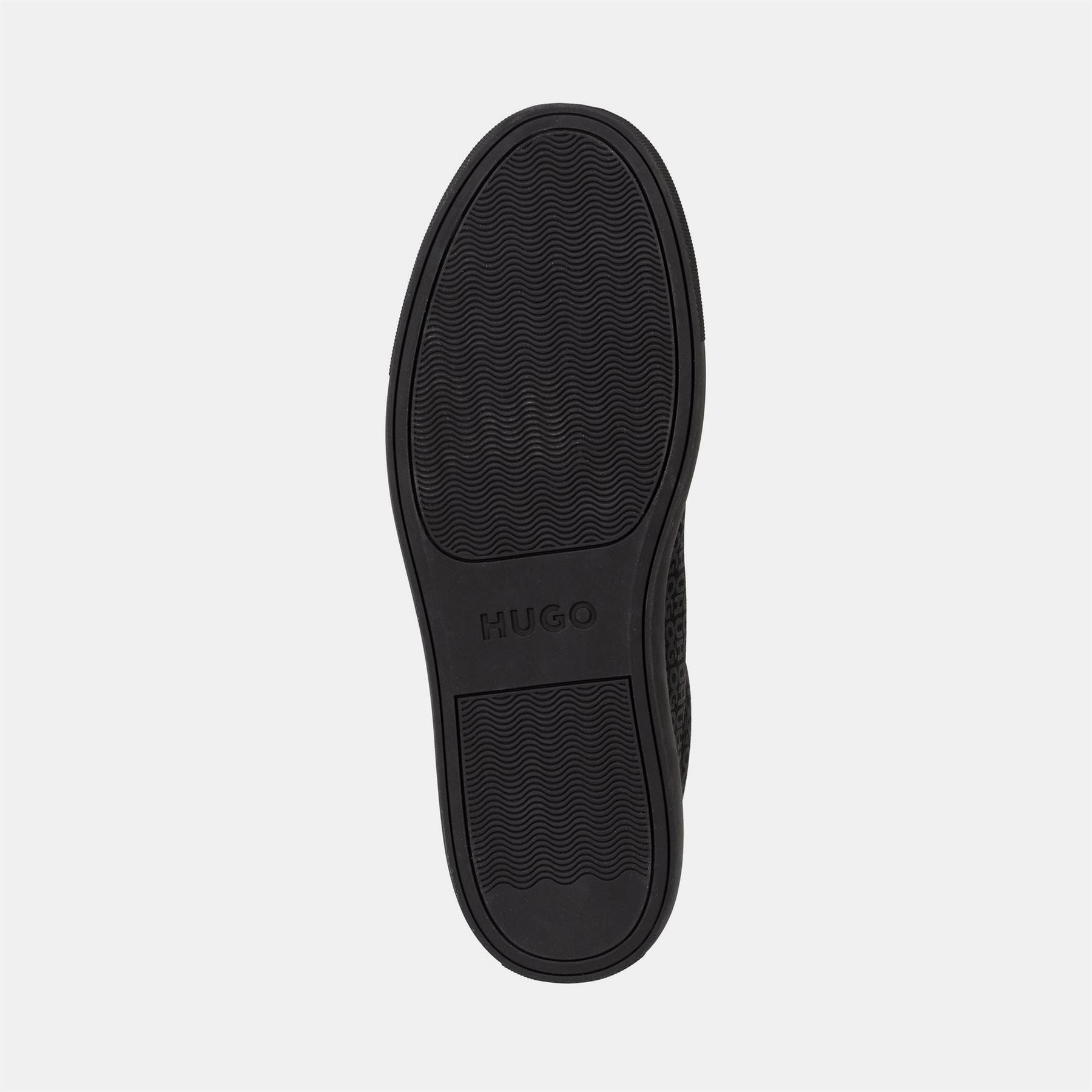 Hugo Leather Logo Trainers