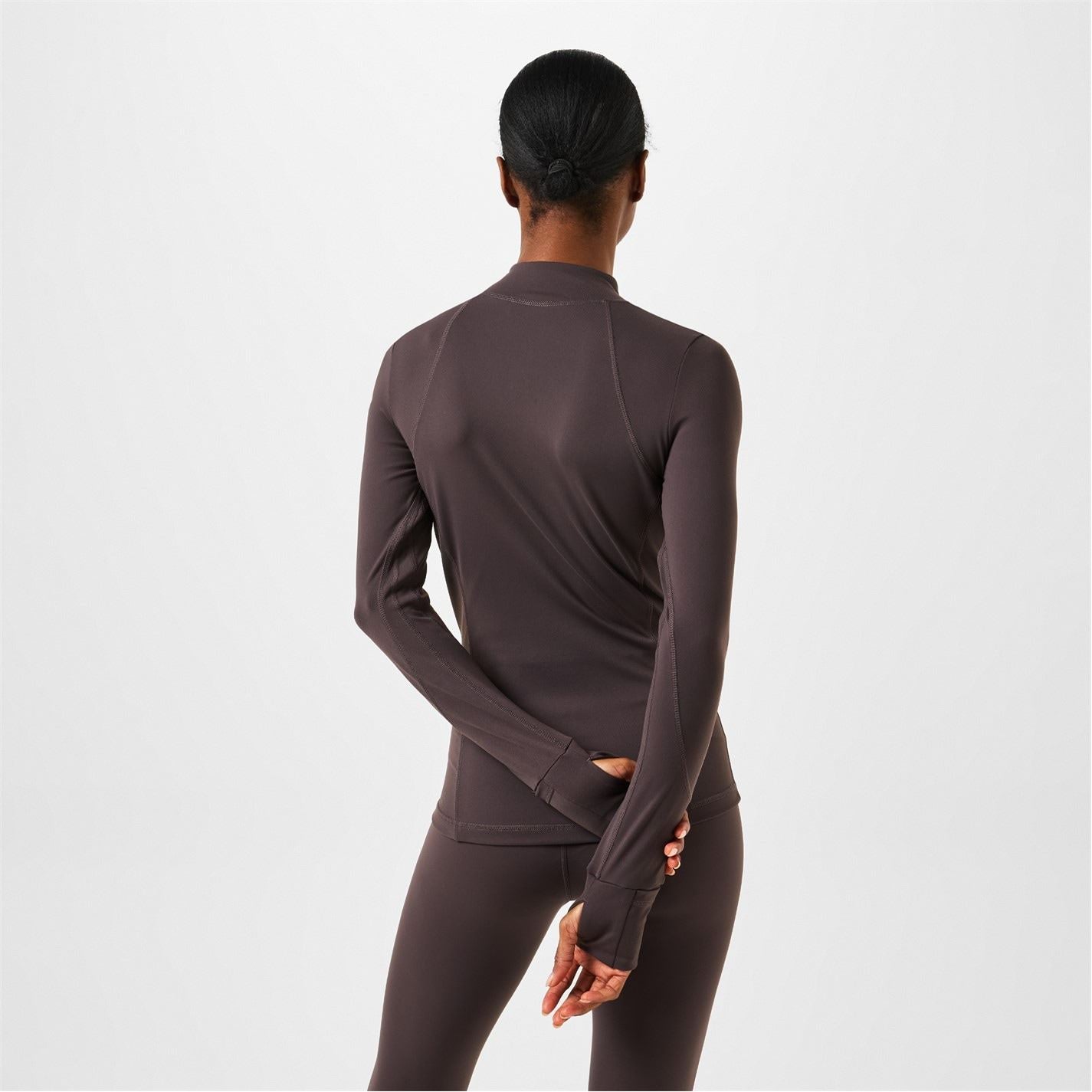 USA Pro Core Fitness Long Sleeve Slim Fit Performance Training Jacket