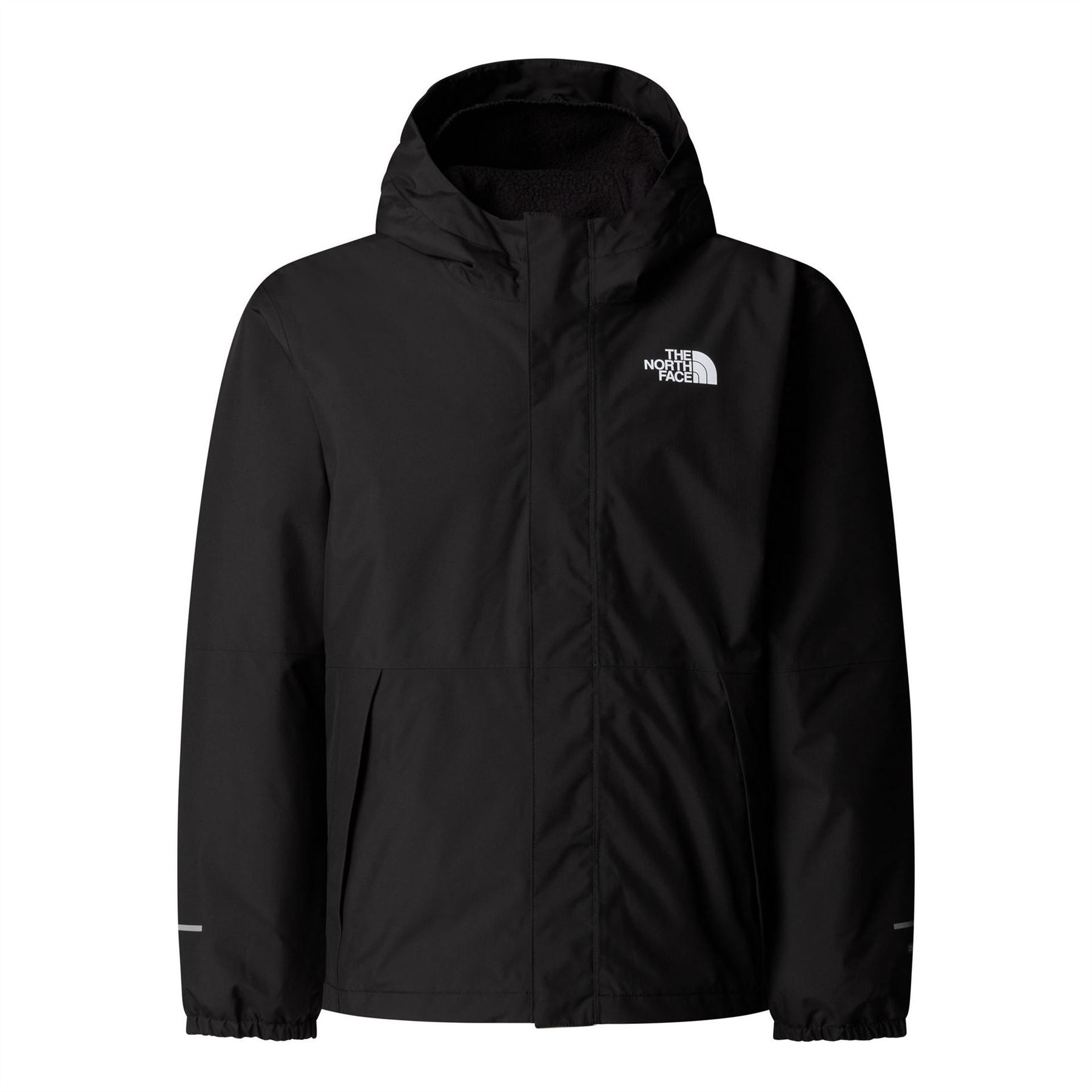 The North Face Antora Hooded Solid Patterned Rain Jacket
