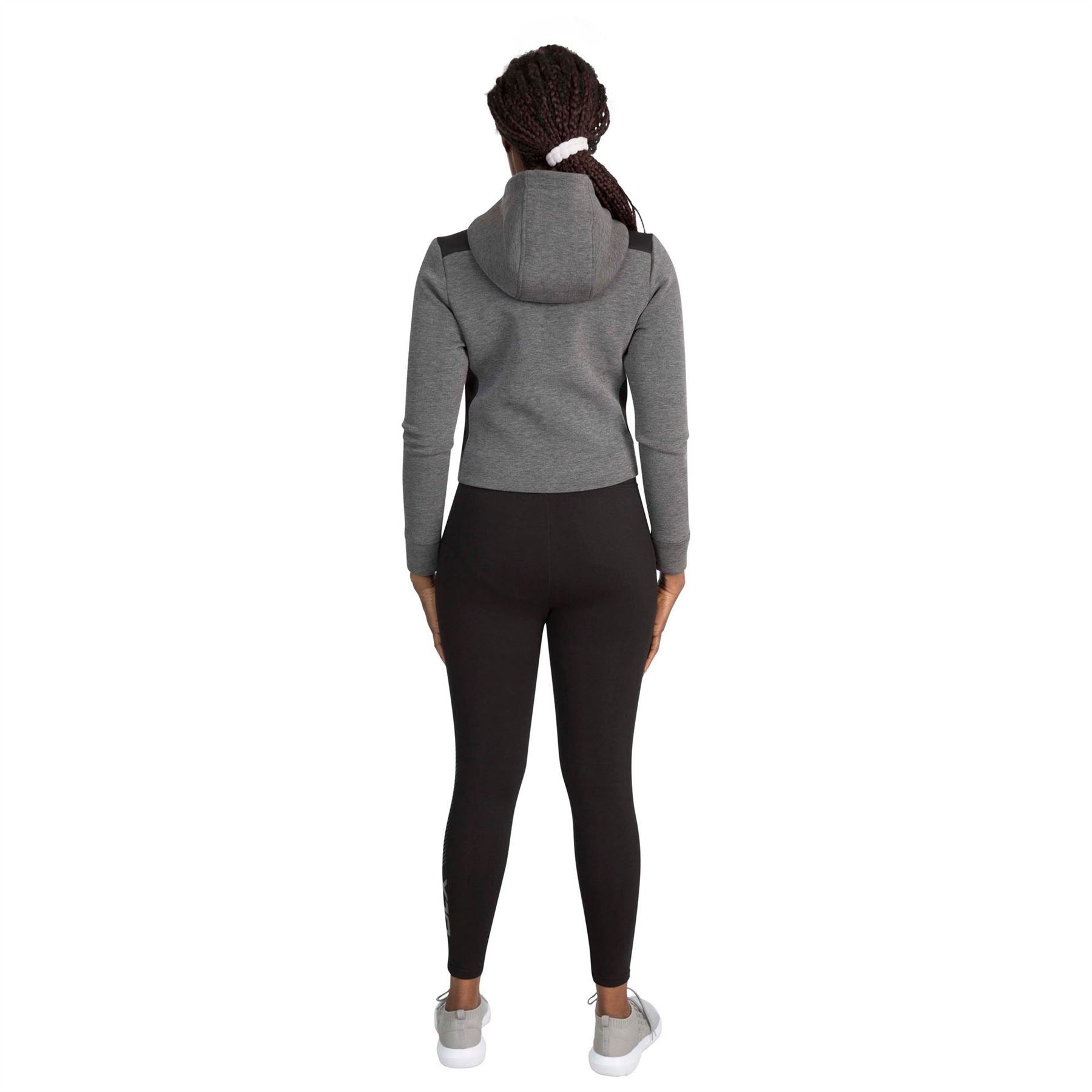 DLX Fernanda Cropped Zip Hoodie