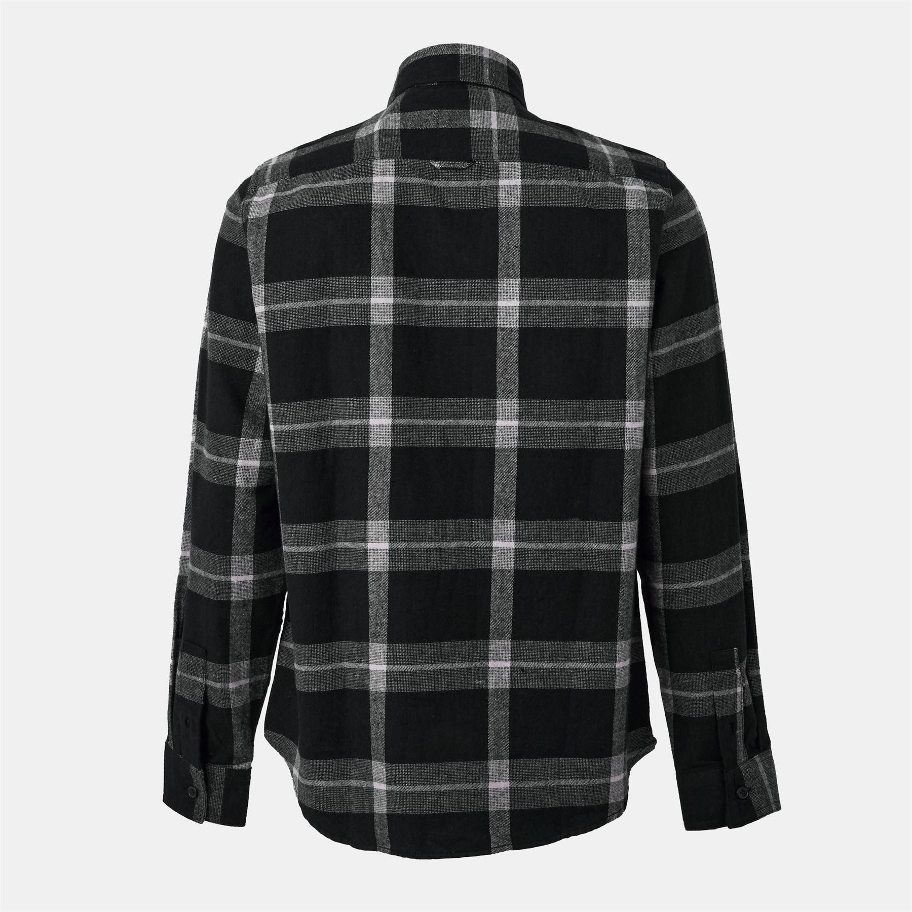 Luke Johnny Mase 2 Plaid Snap Button Overshirt with Chest Pocket
