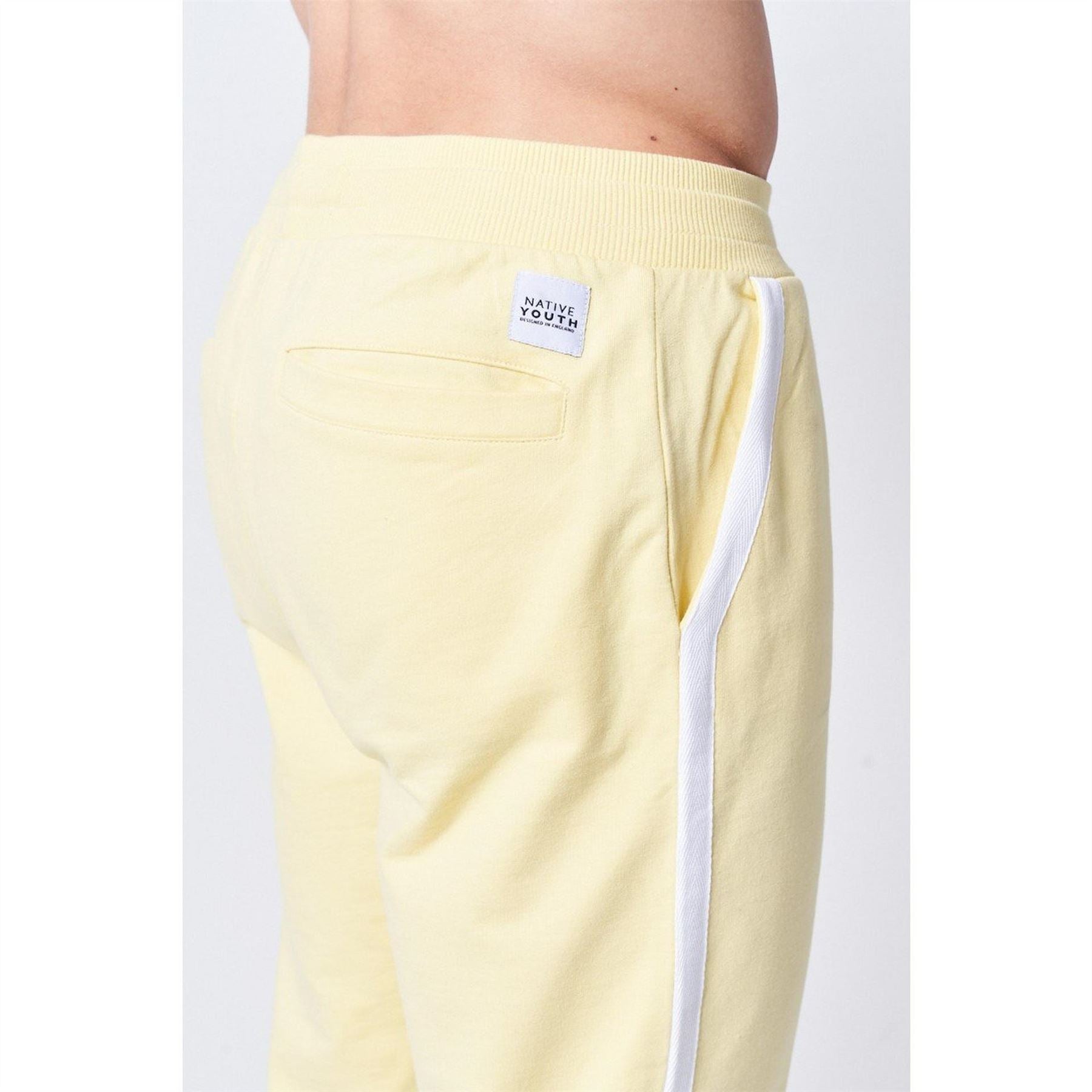 Native Youth Taped Open Hem Jersey Joggers
