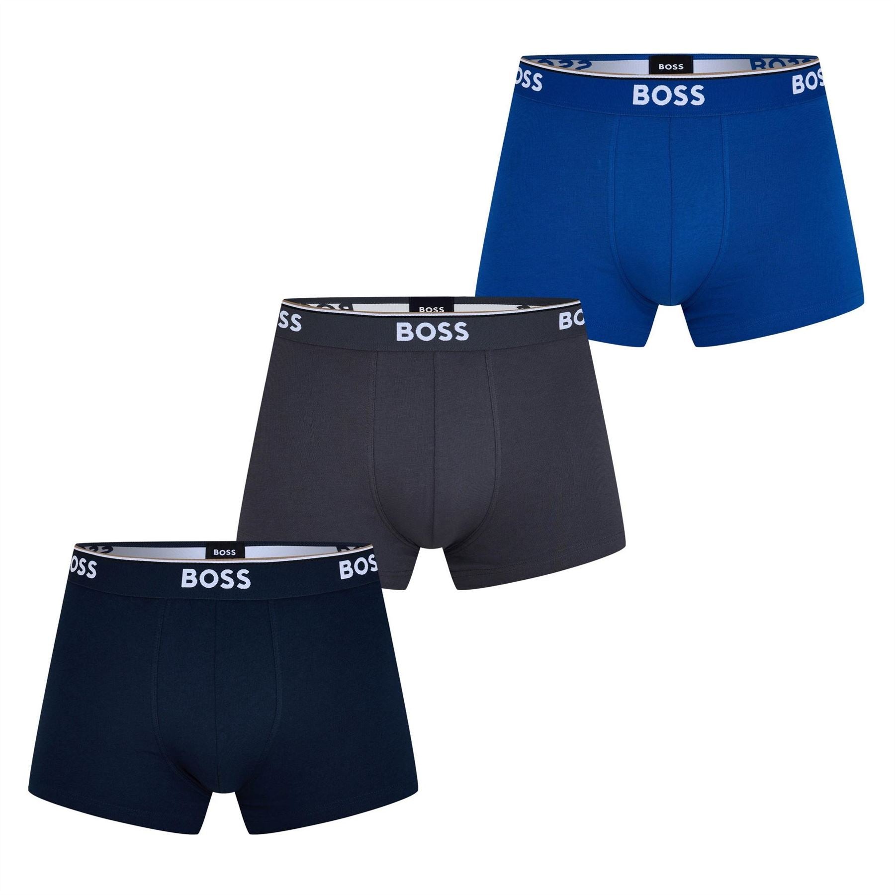 Boss BOSS Bodywear 3 Pack Boxer Shorts with Logo Detail