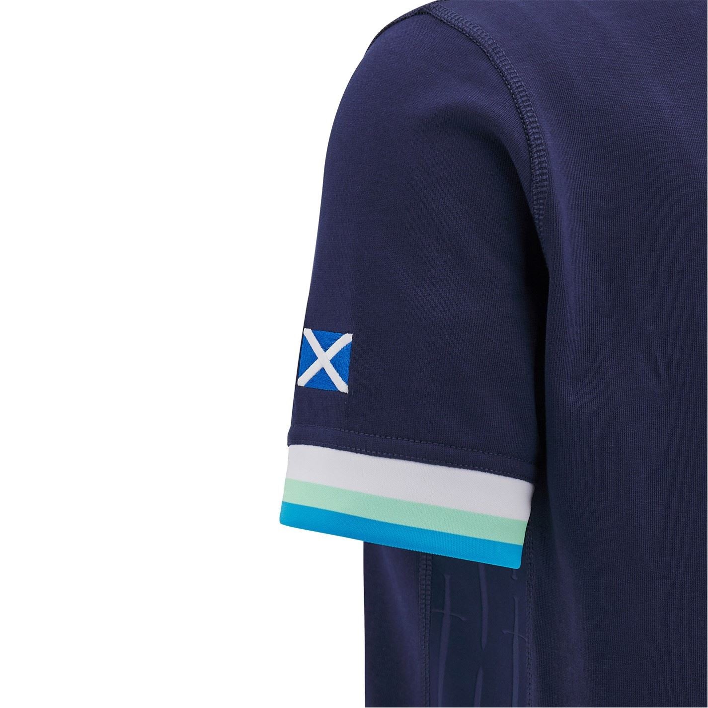 Macron Womens Scotland Rugby Home Cotton Shirt 2024