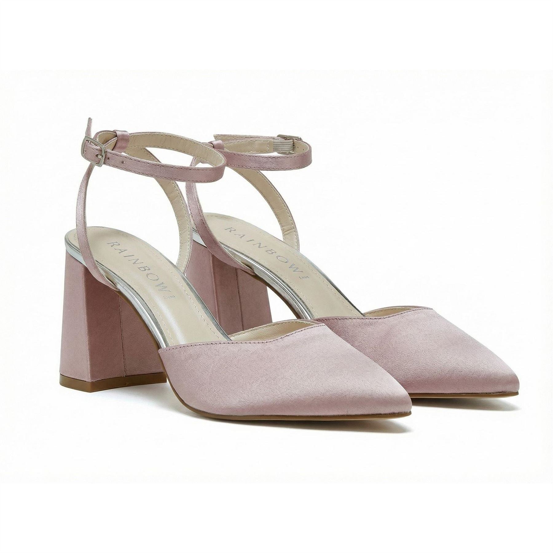 Rainbow Block Court Shoes