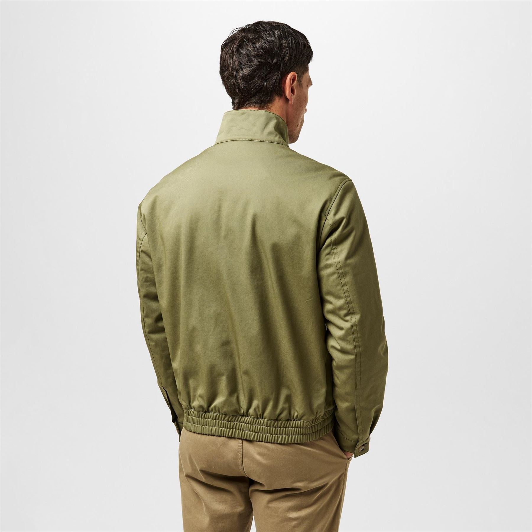Boss H Coiner 253 Ribbed Cuffs Full Zip Harrington Jacket