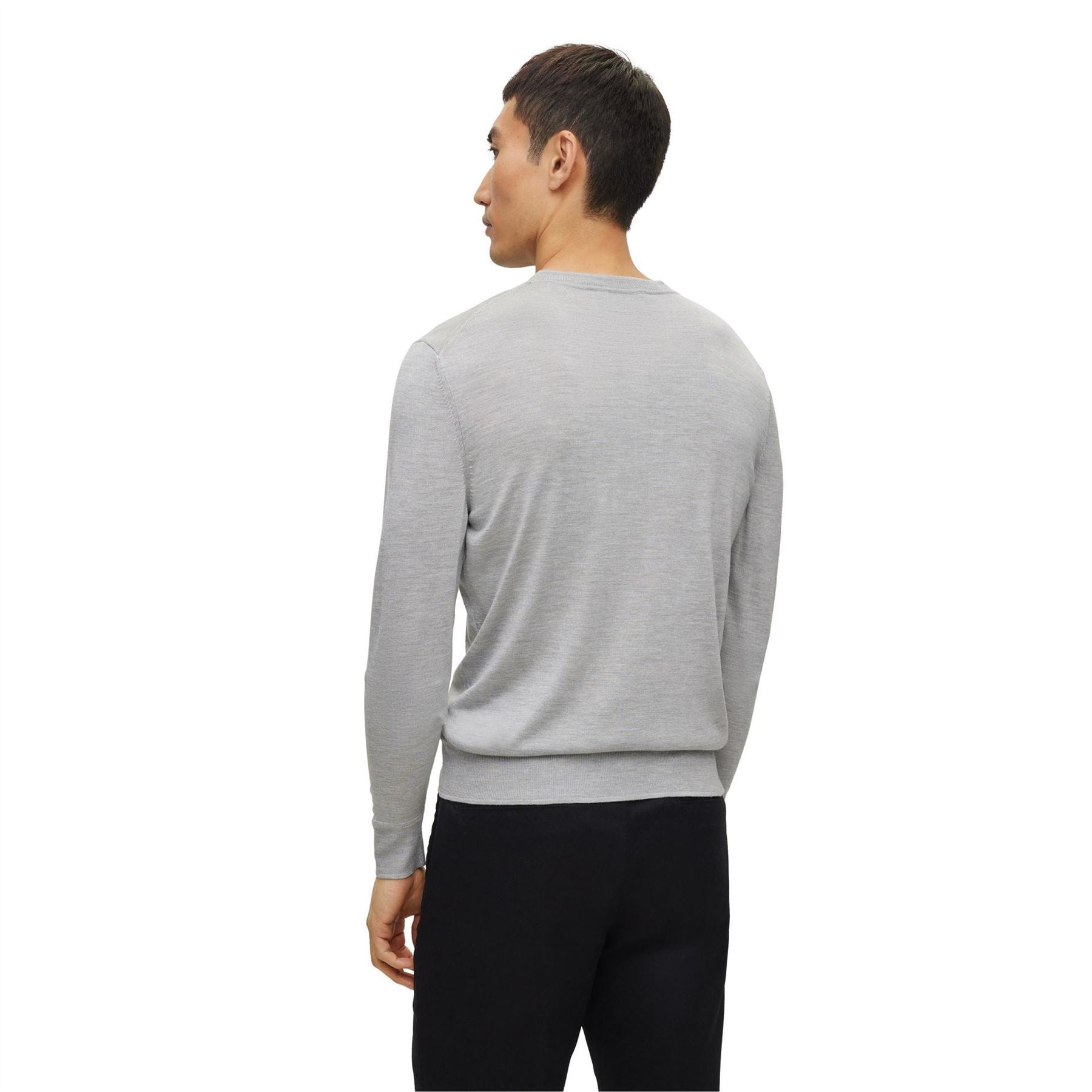 Boss Crew Neck Long Sleeve Regular Fit Sweater