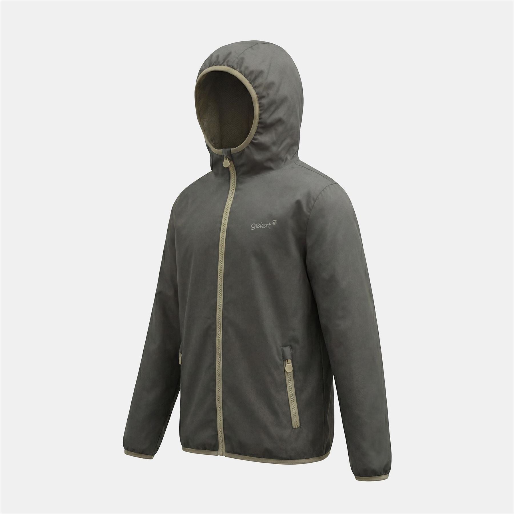 Gelert Dursley Stormlite 5000mm Hooded Long Sleeve Waterproof Jacket
