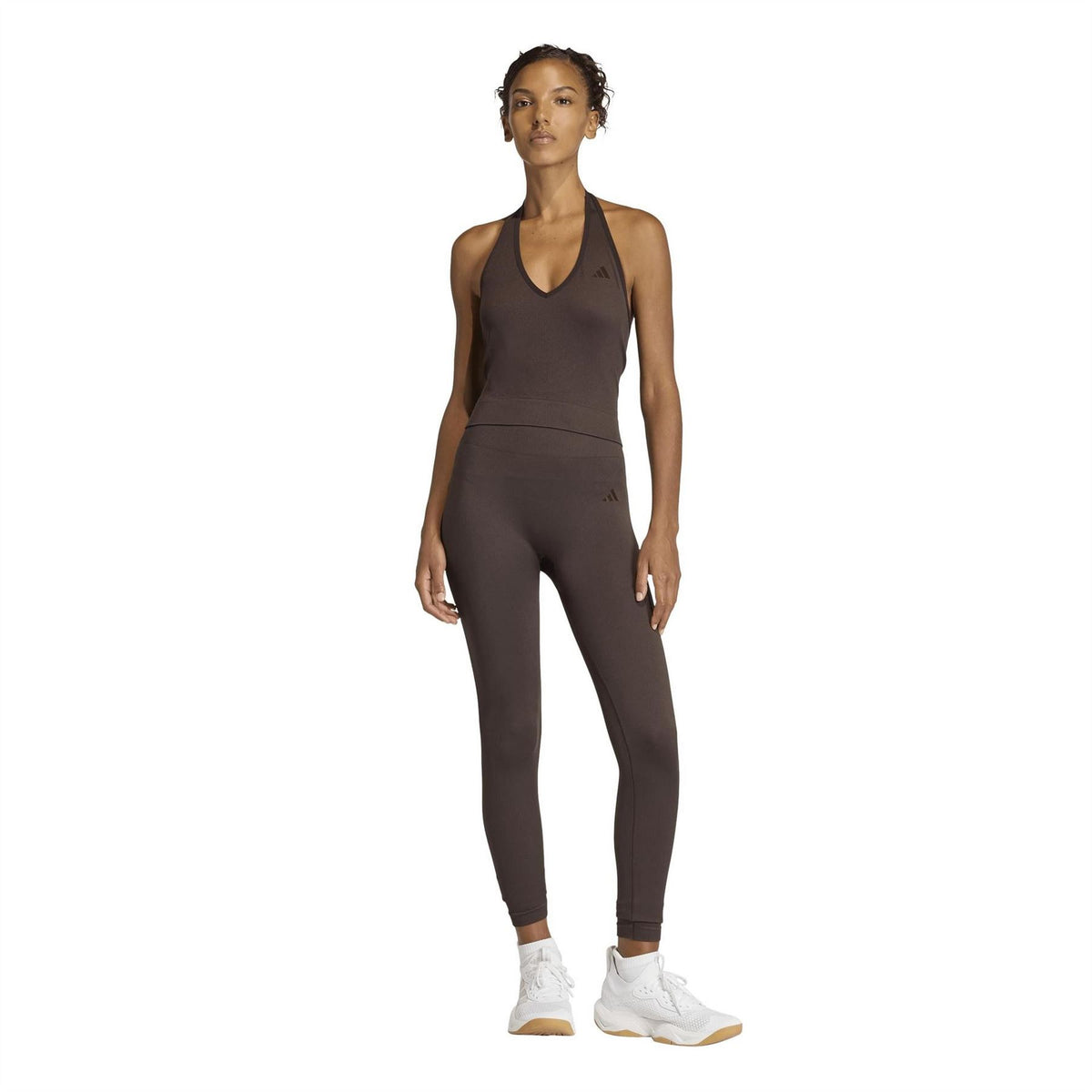 adidas Womens Workout Essentials Full Length Knit Leggings