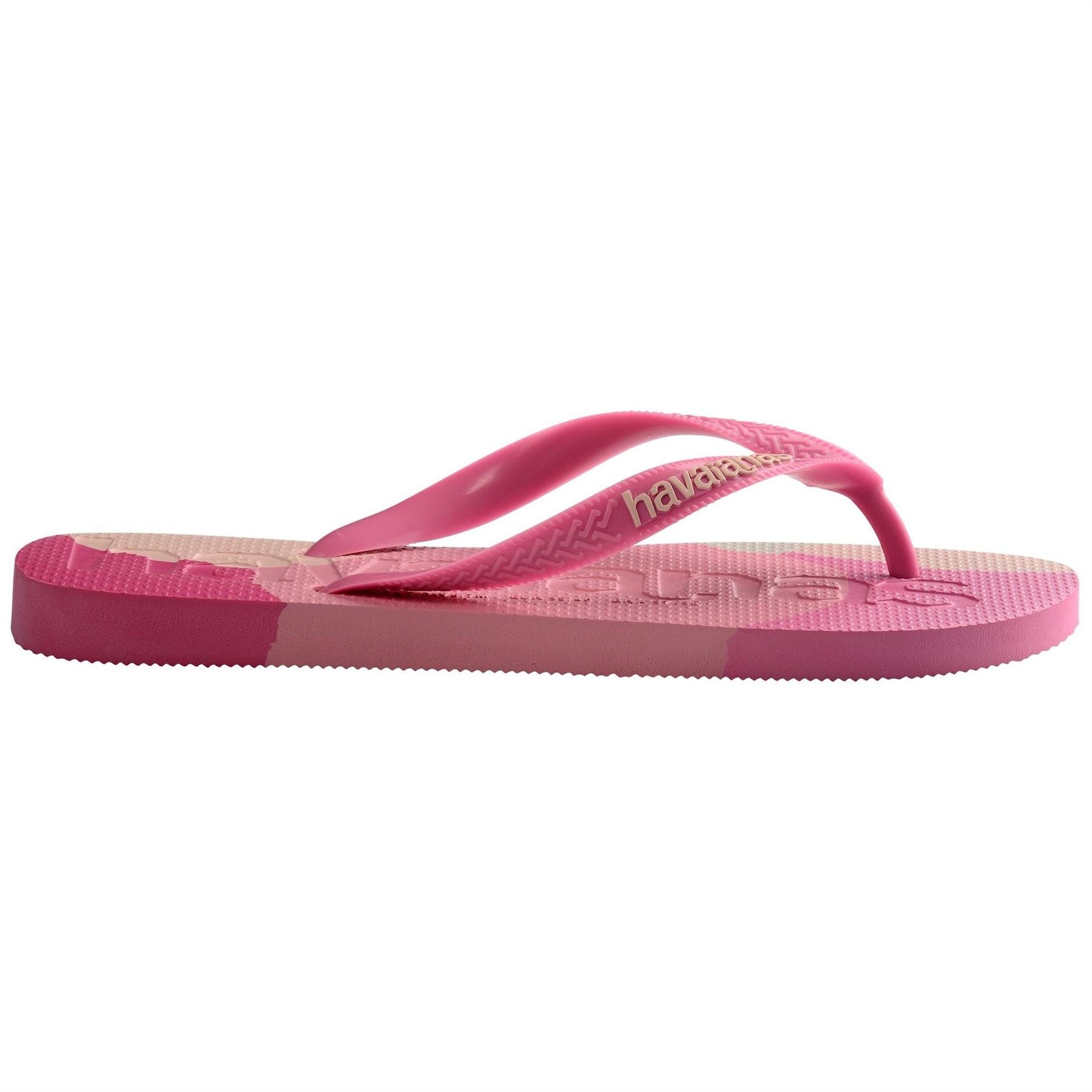 Havaianas Womens Hav. Top Logomania Colors Ii Black Flip Flops