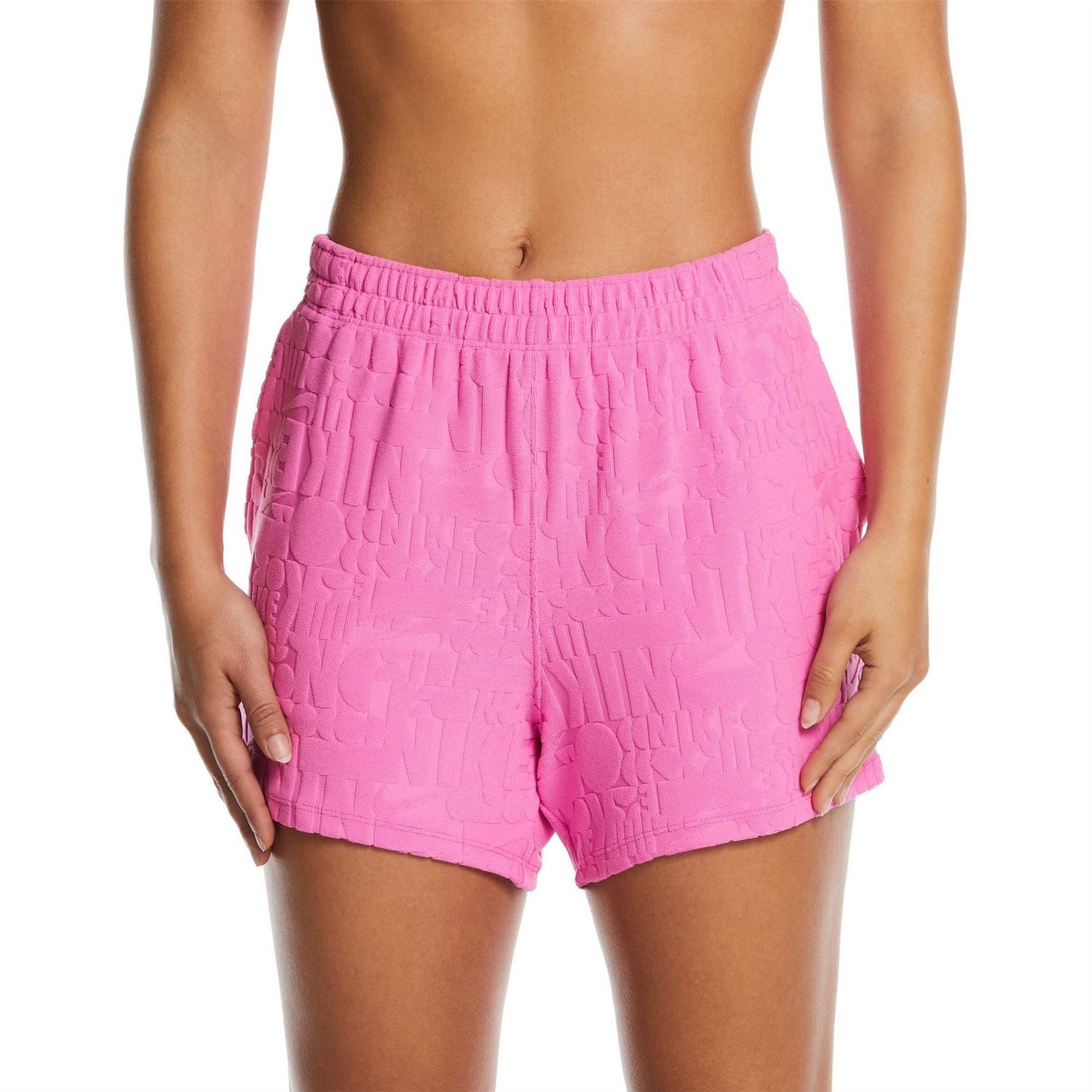 Nike Relaxed Fit Swim Short with Logo Print