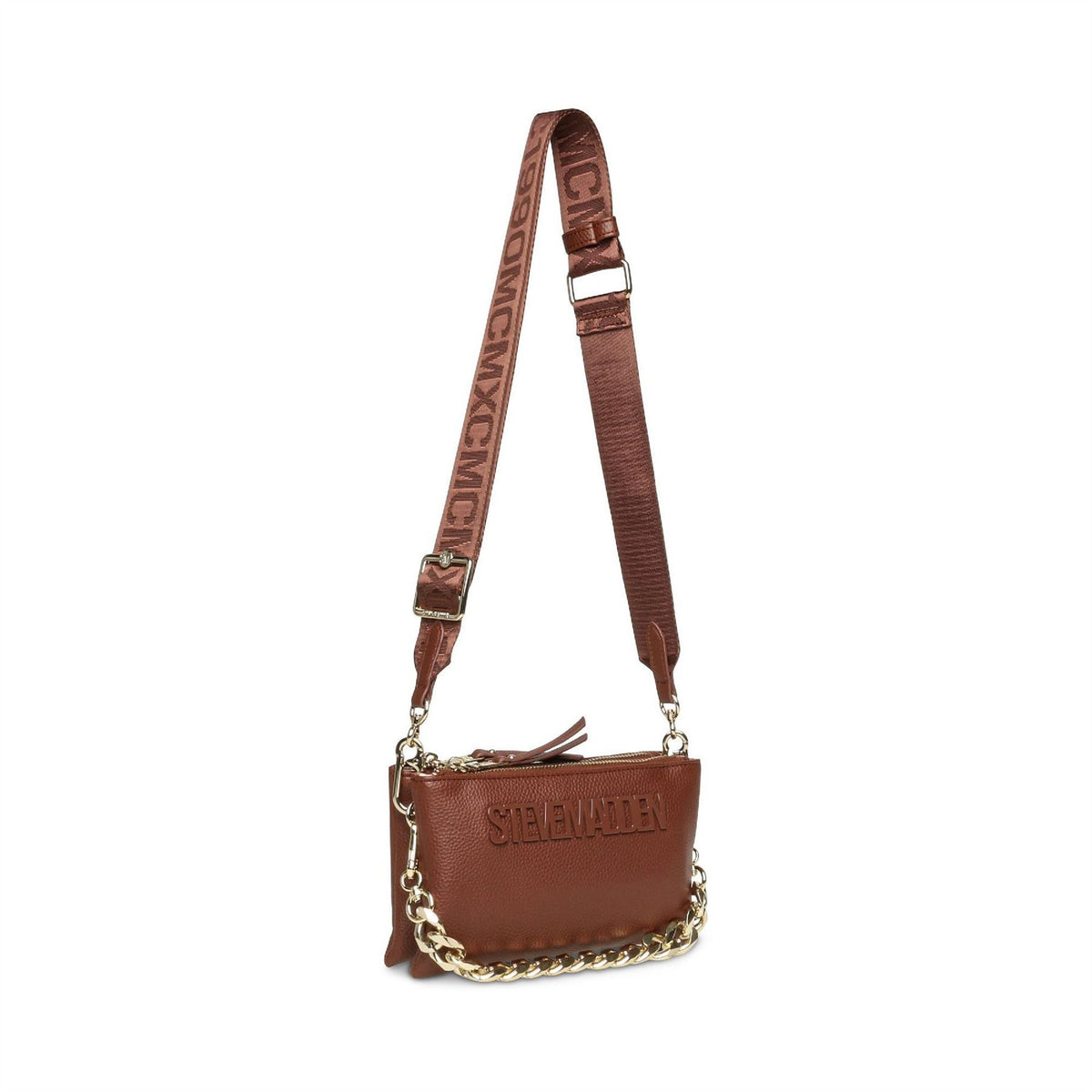 Steve Madden Bnicco Cross Body Bag with Embossed Logo