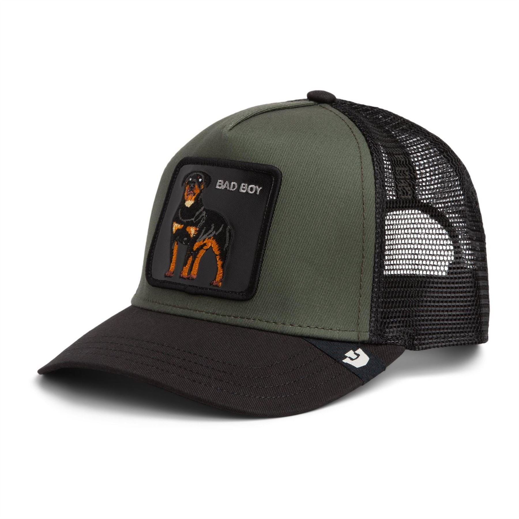 Goorin Bros Adjustable Trucker Cap with Pre-Curved Brim