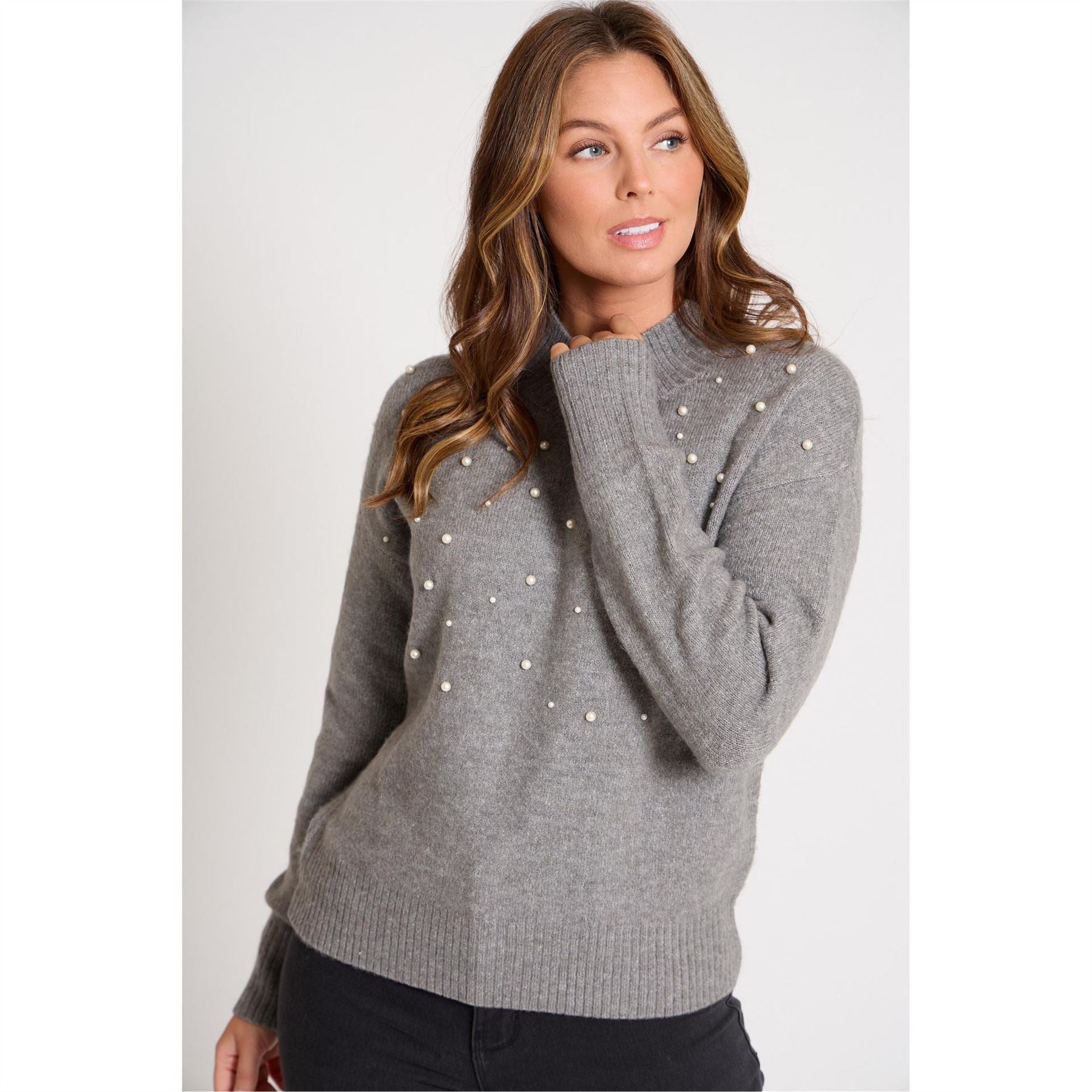 Be You Crew Neck Long Sleeve Regular Fit Sweater