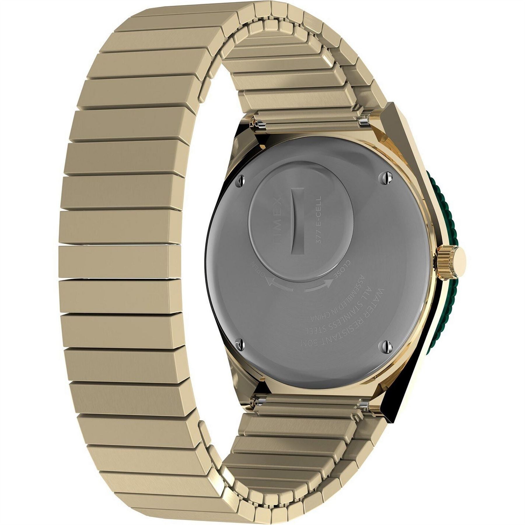 Timex Q Analogue Steel Bracelet Watch