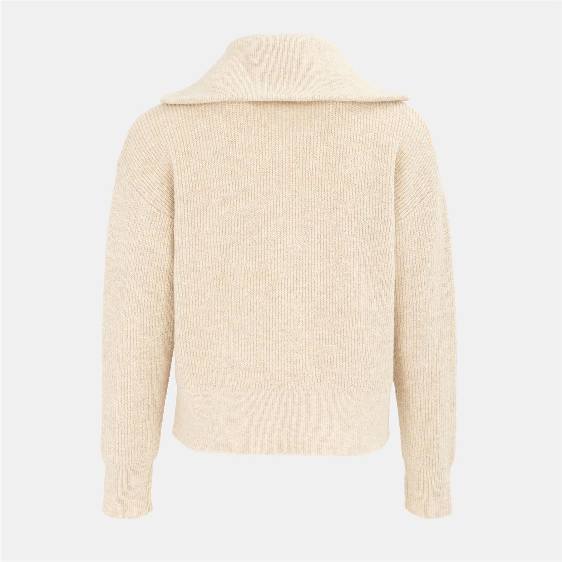 Miso Womens Knit Zip Up Cardigan
