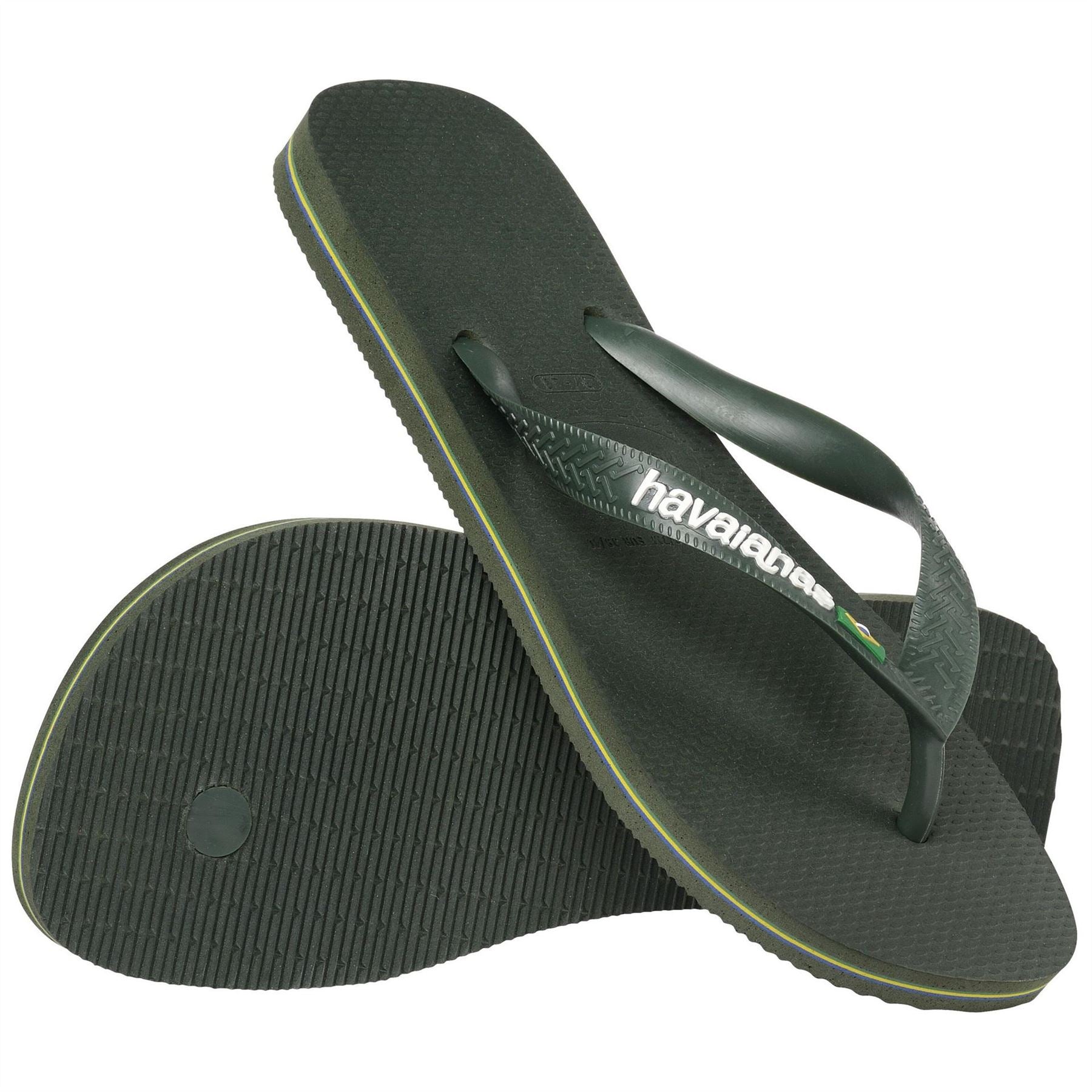Havaianas Brasil Logo Flip Flops