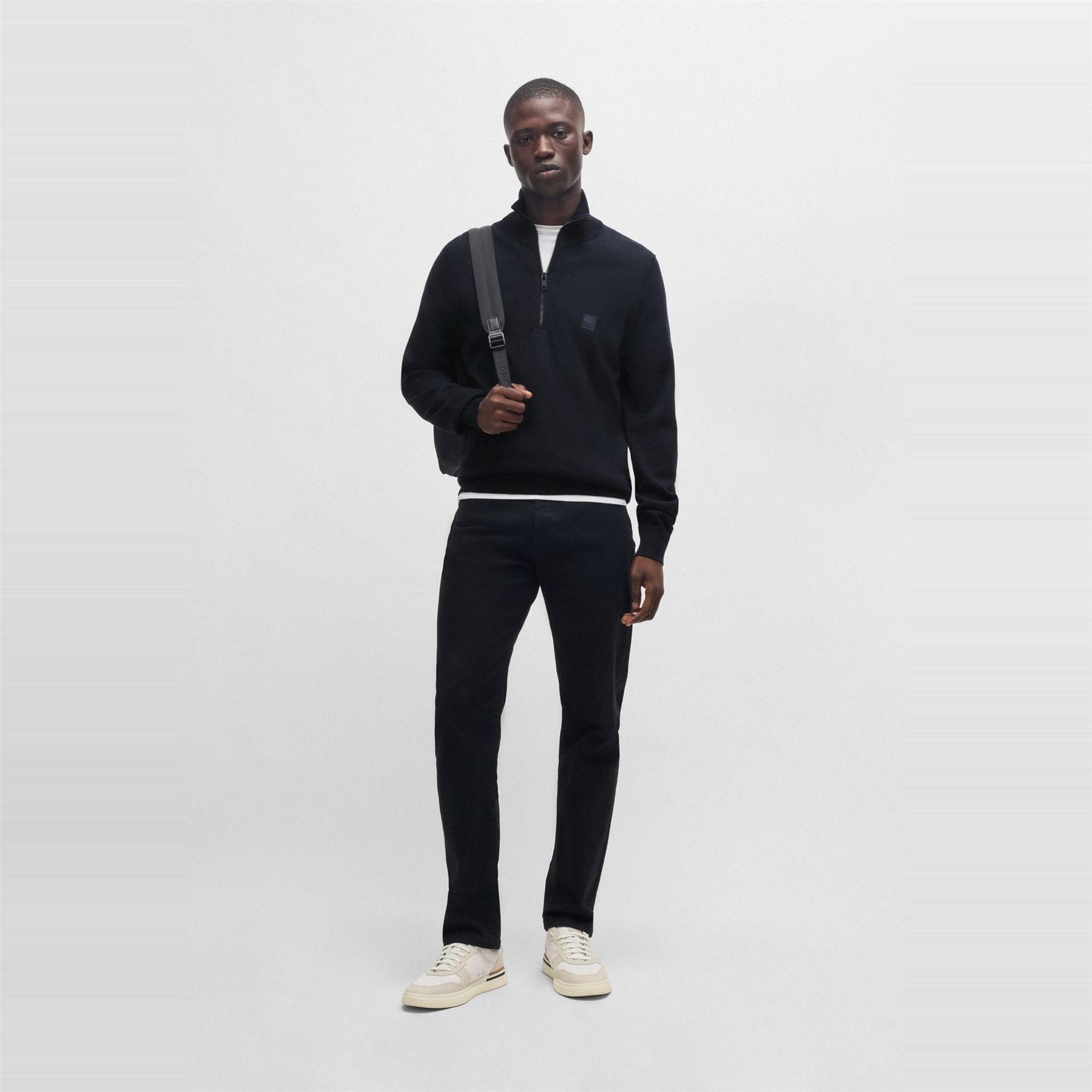 Boss  Hbo Kanobix Quarter Zipped Sweater
