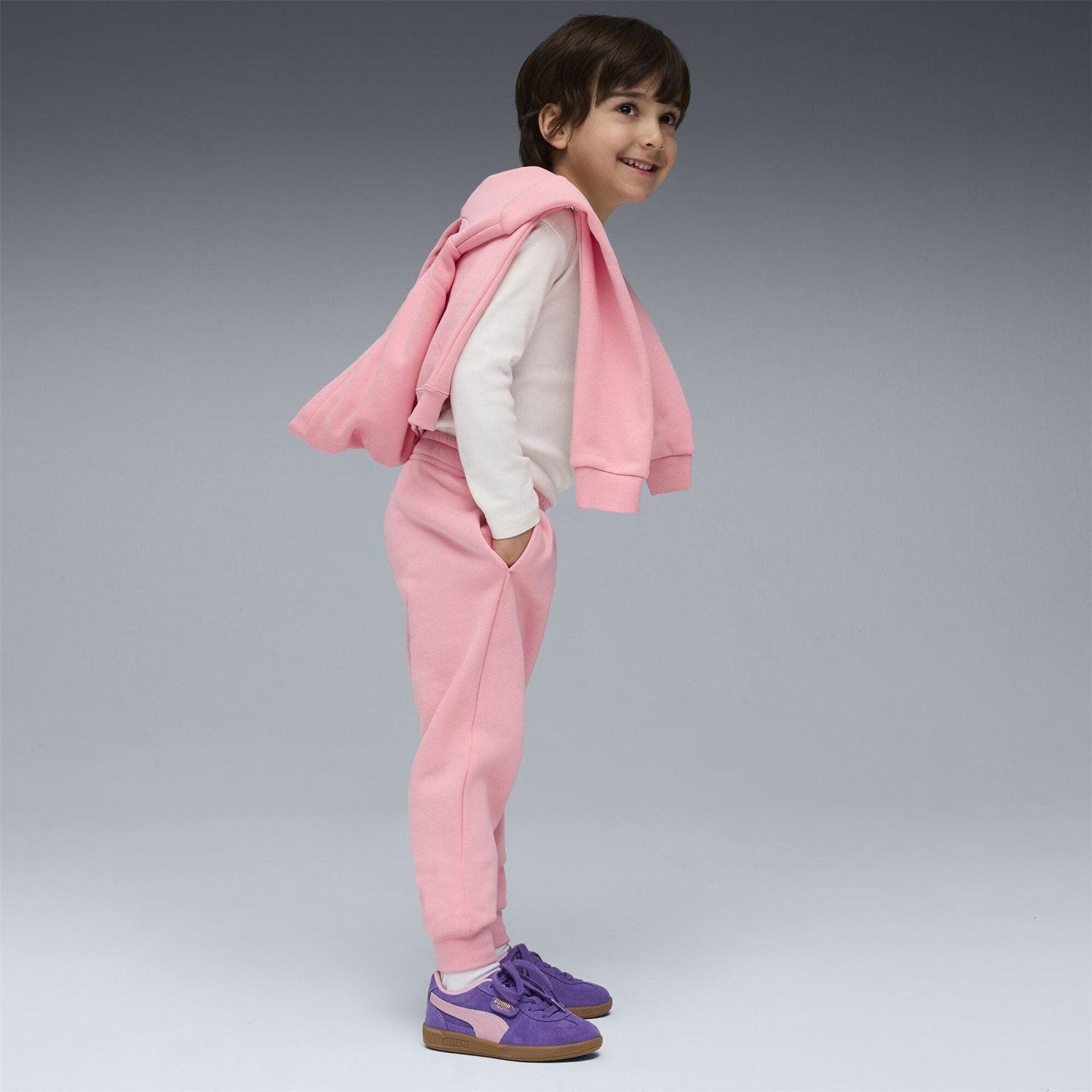 Puma Kids Small No.1 Logo Fleece Jogging Bottoms