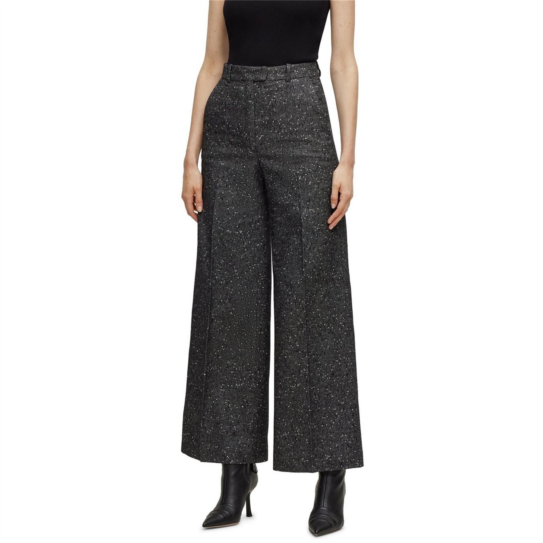 Boss Tovette Straight Leg Trousers