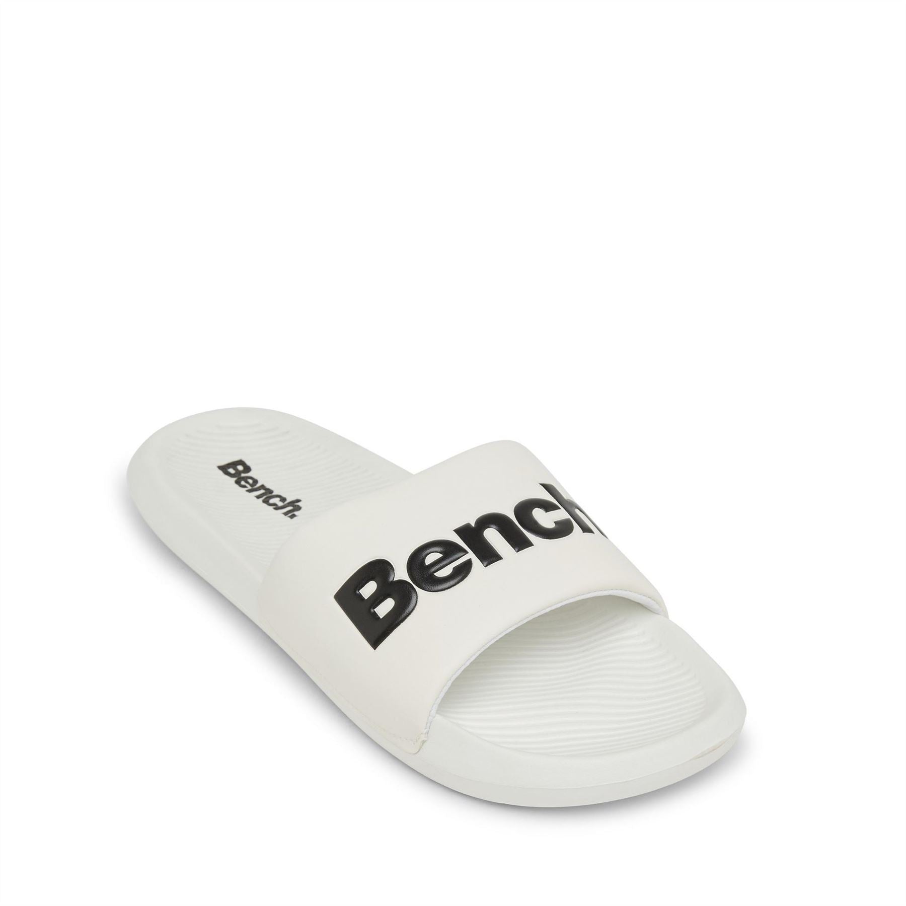 Bench Cruise Logo Print Open Toe Slides