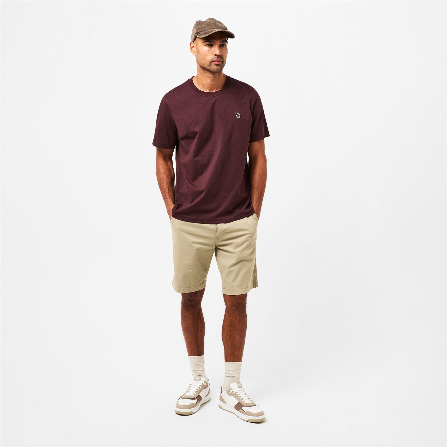 PS Paul Smith Regular Fit Zebra Crew Neck T-Shirt