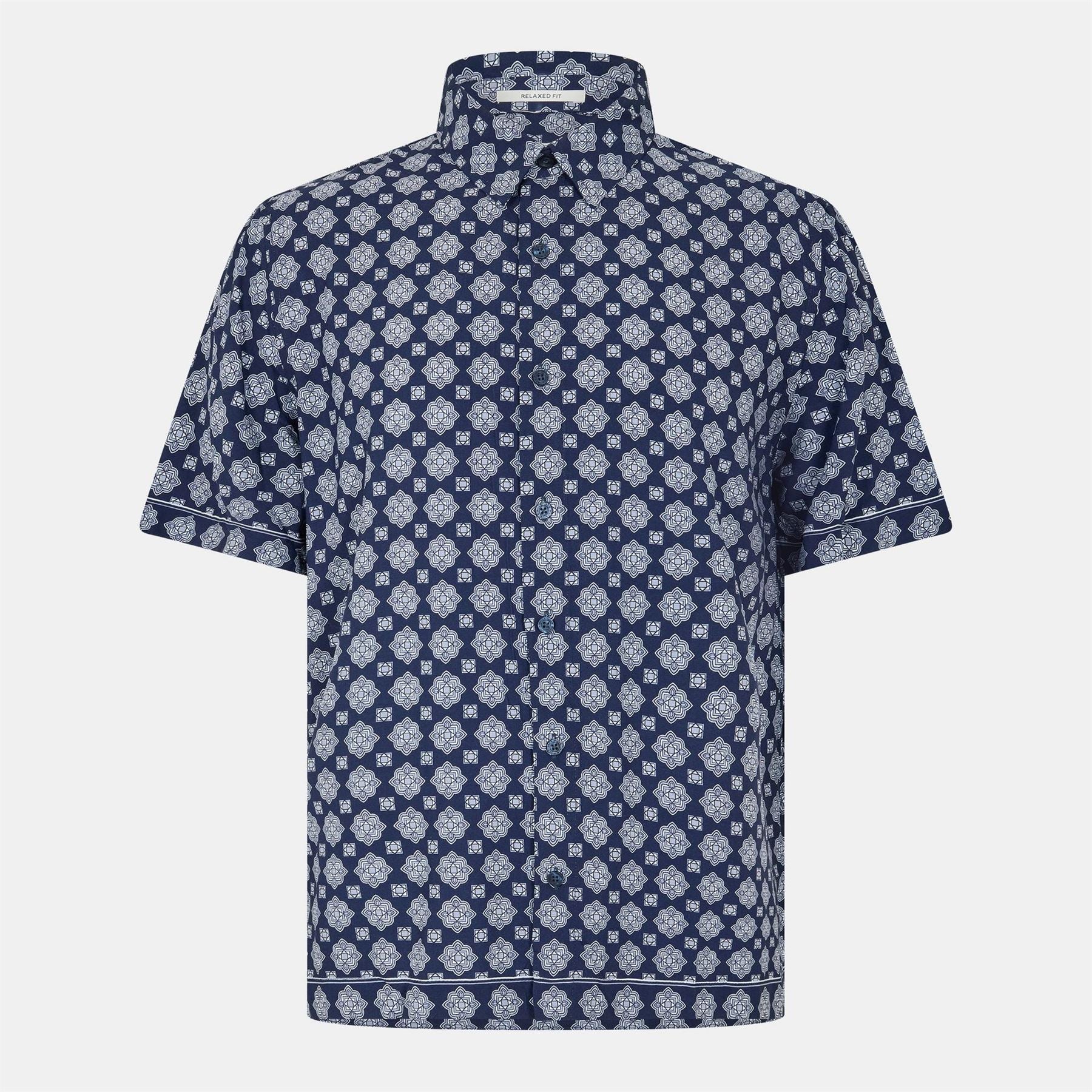 Jack Wills Short Sleeve Printed Shirt