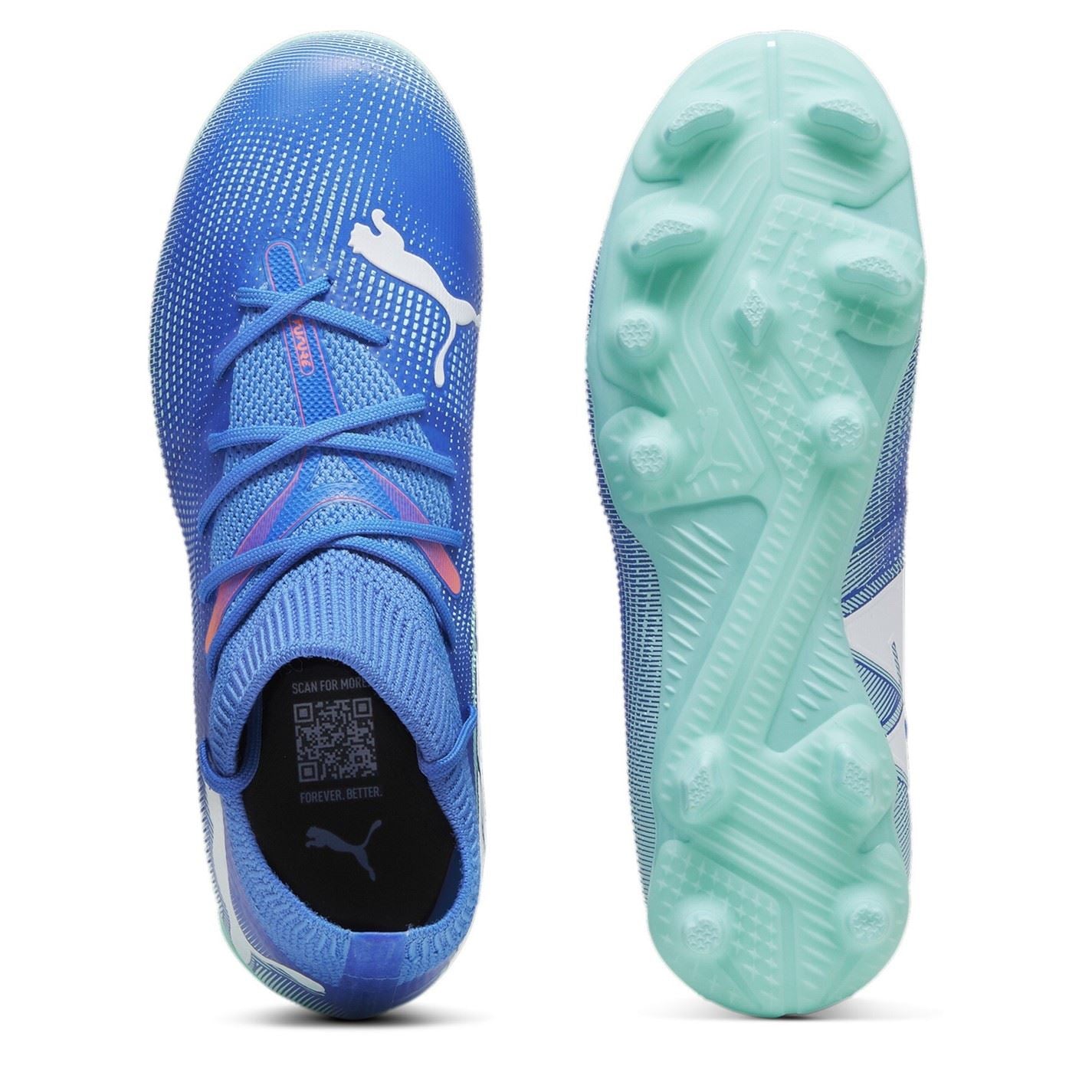 Puma Future 7 Match Rush Junior Firm Ground Football Boots