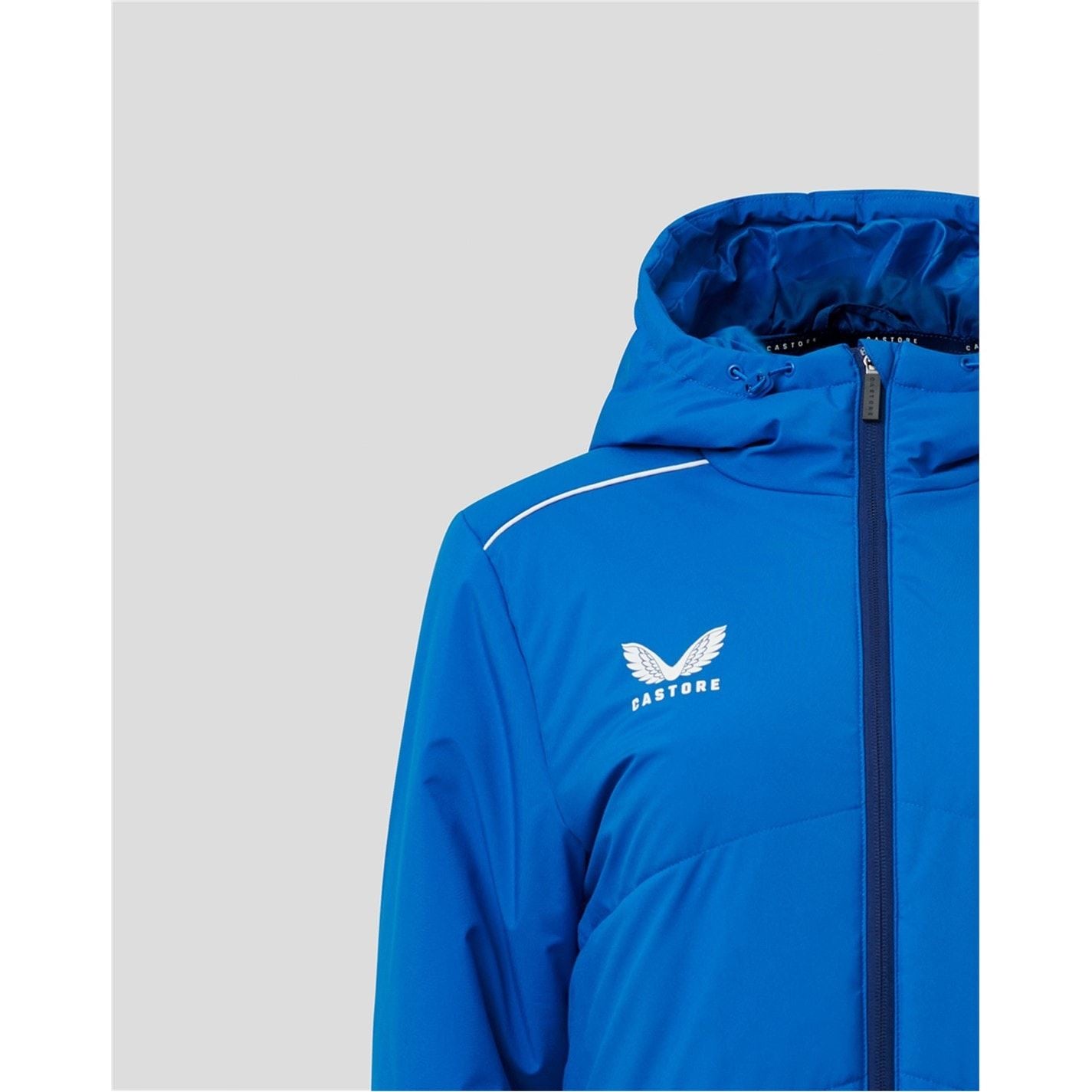 Castore Long Hooded Windbreaker Jacket