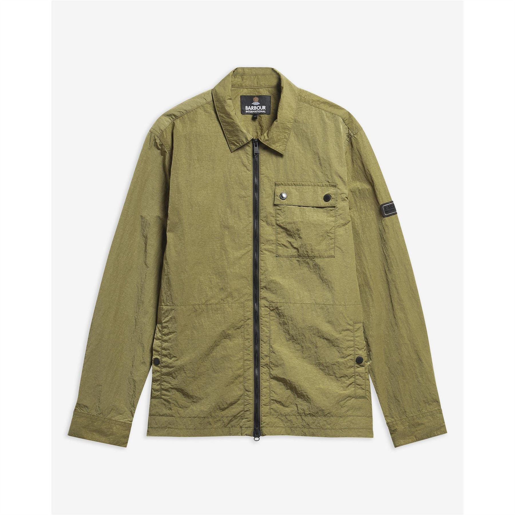 Barbour International Inline Zip Through Overshirt
