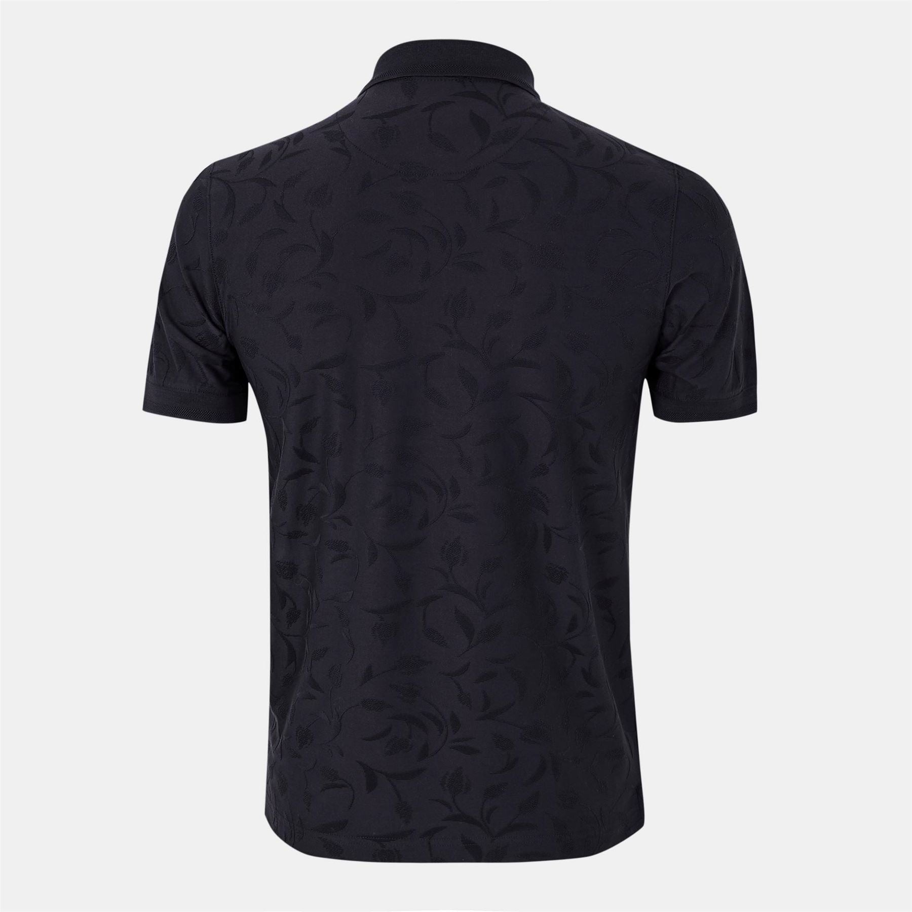 Ted Baker Regular Fit Half Zipper  Short Sleeve Shirt