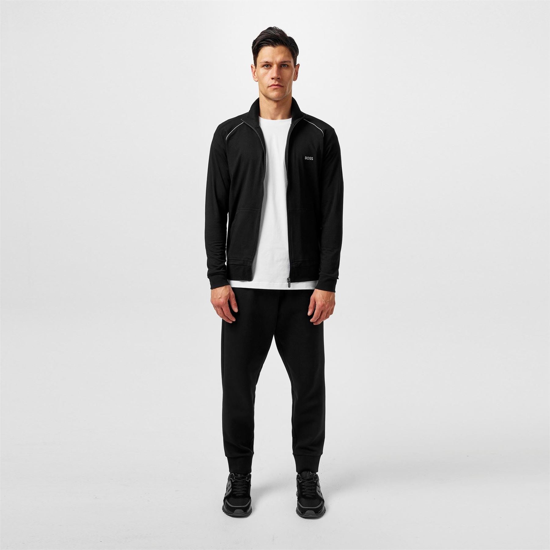 Boss Mix  And  Match Full Zip Fleece Top