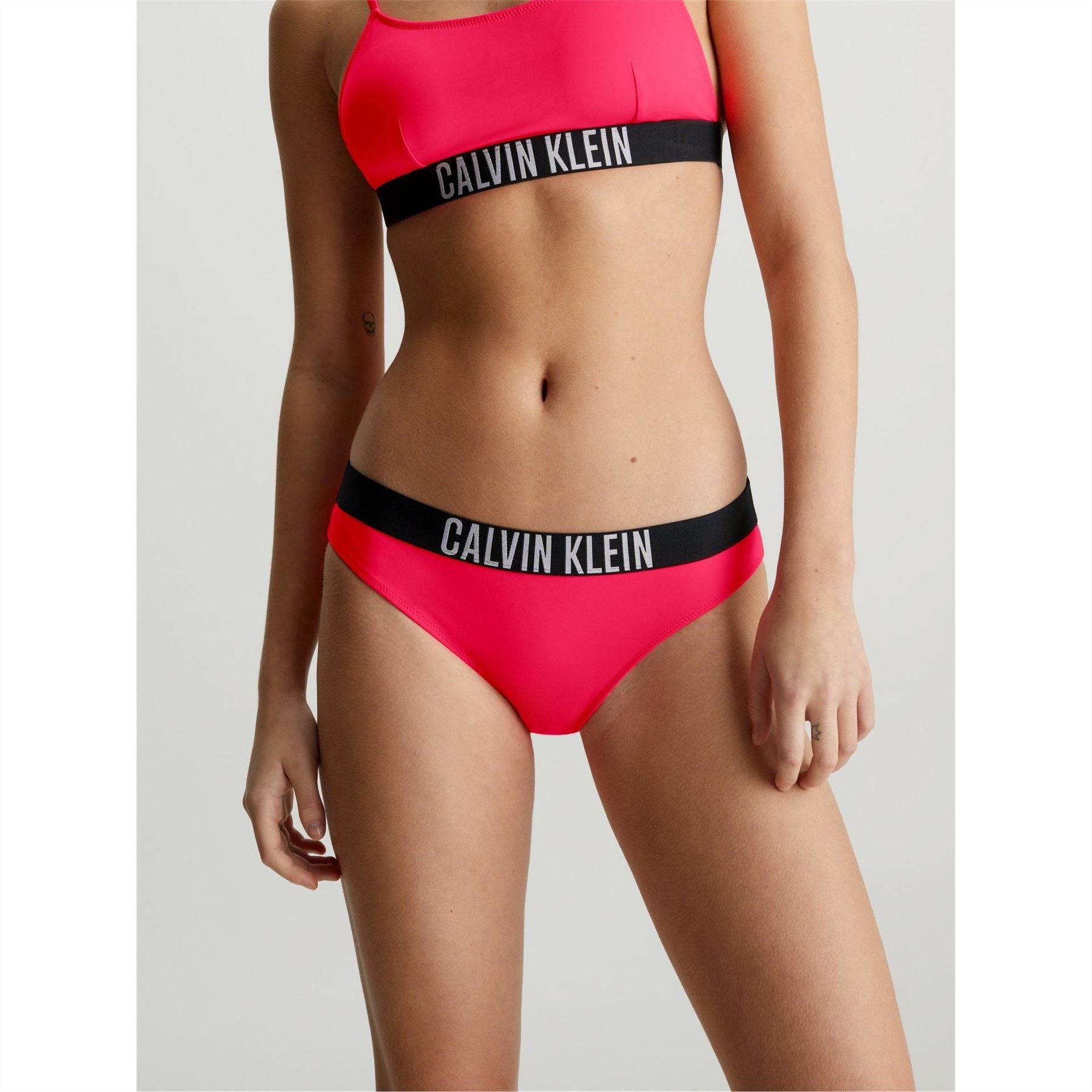Calvin Klein Logo Print Bikini Brief