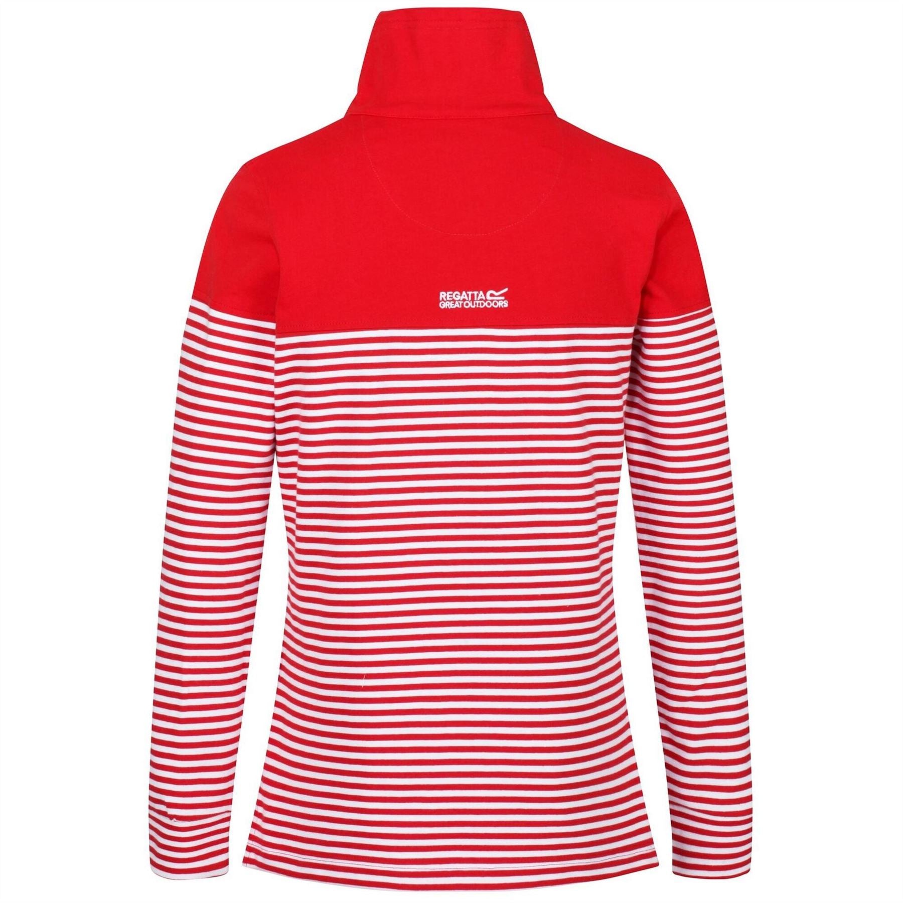 Regatta Camiola Striped Quarter Zip Fleece